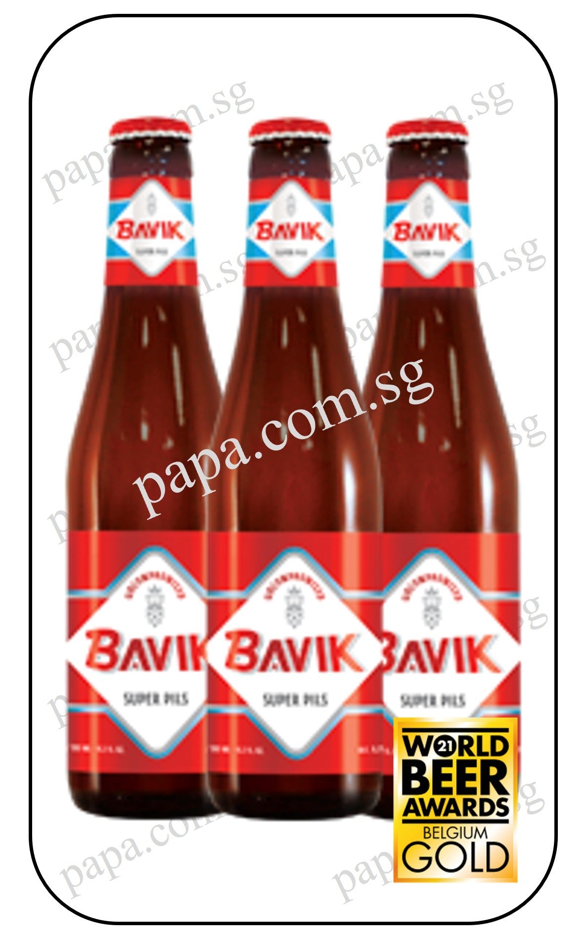 Bavik Super Pils - Unpasteurized Lager