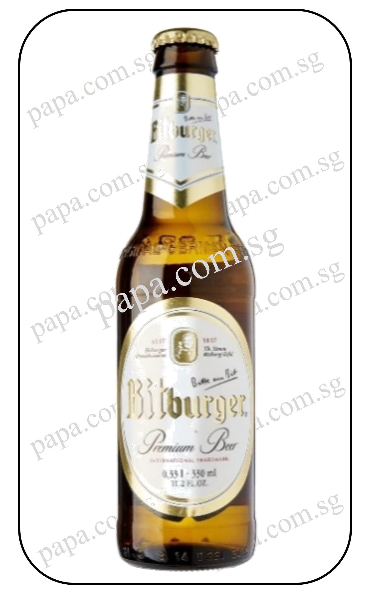 Bitburger Premium German Pilsener