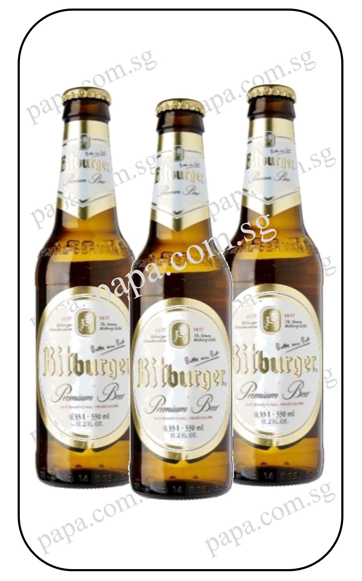 Bitburger Premium German Pilsener