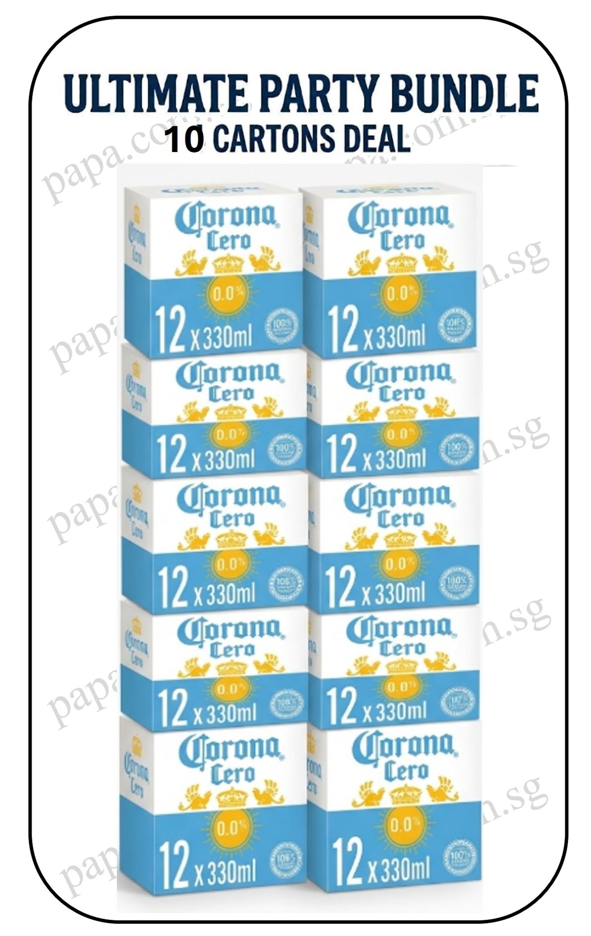 Corona Cero 0.0% abv - Alcohol Free - Pale Lager