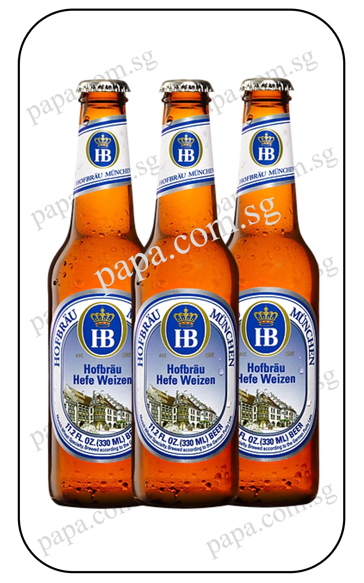 Hofbrau (HB) Munchner Weissbier "Hefe Weizen"