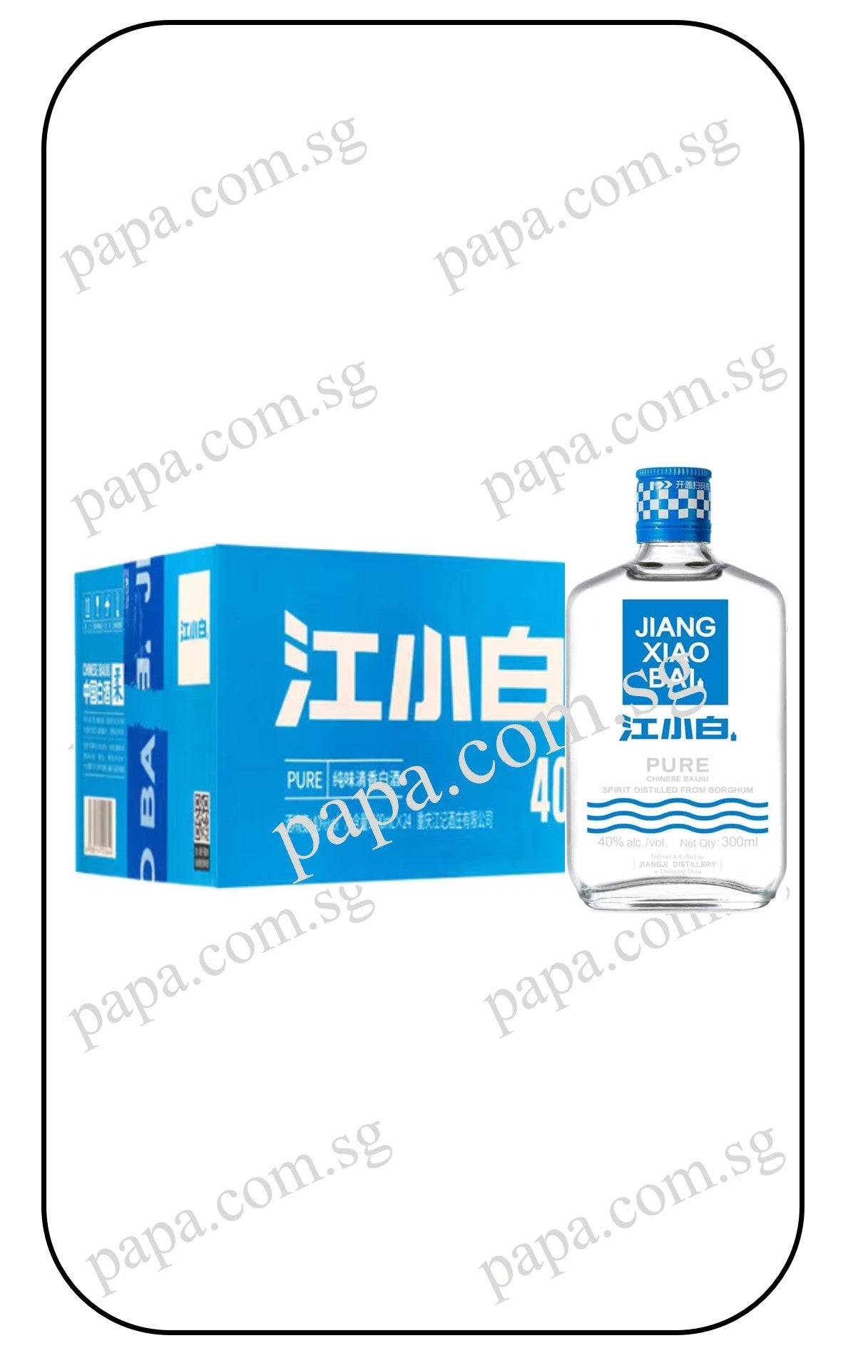 江小白 - 纯净白酒 100ml / Jiang Xiao Bai - Pure Grain Spirits 100ml