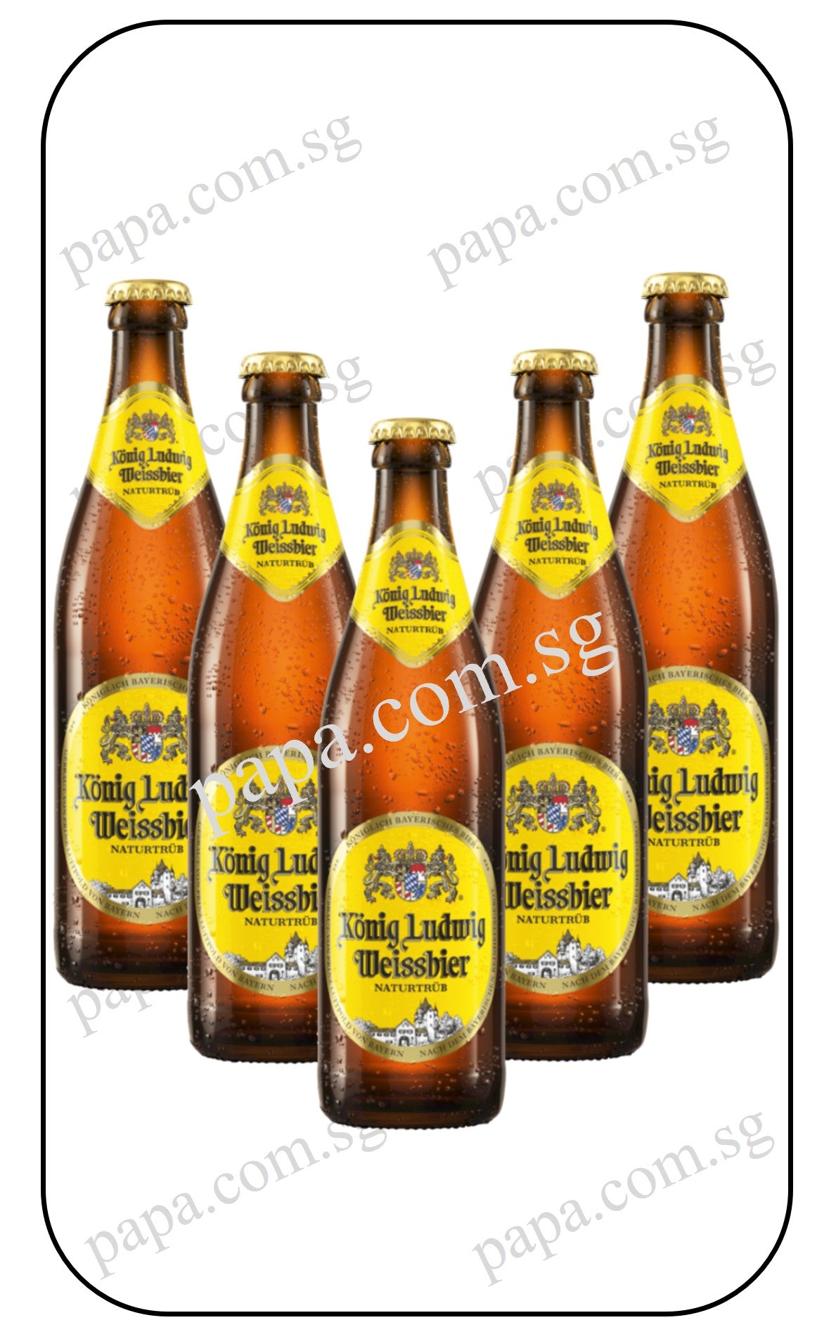 Konig Ludwig Weissbier Naturtrub