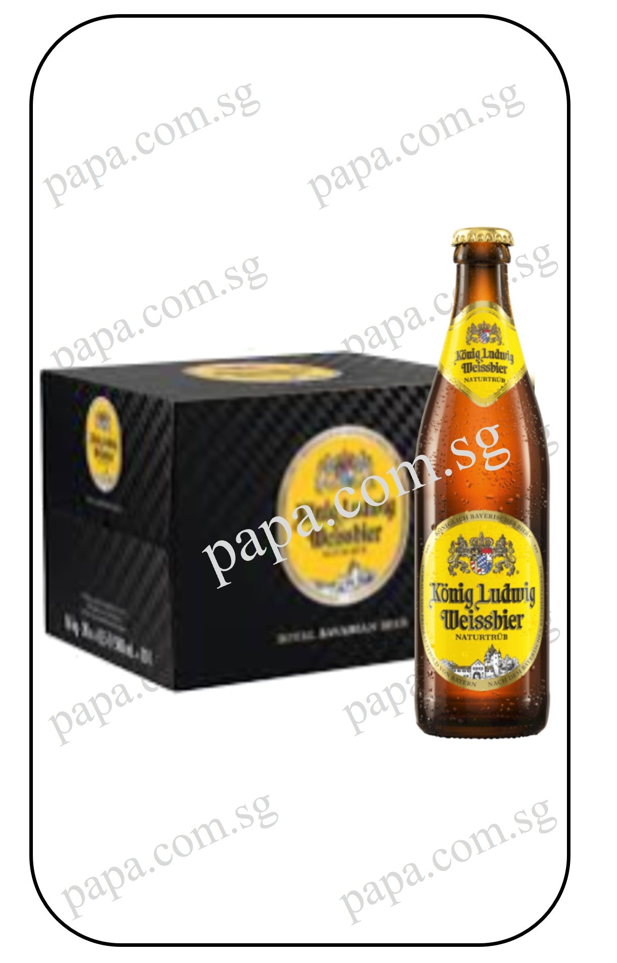 Konig Ludwig Weissbier Naturtrub