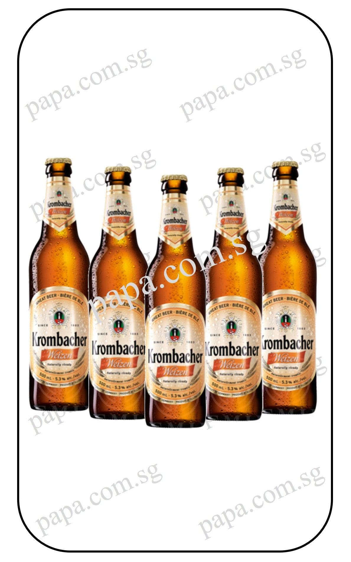 Krombacher Weizen (Weissbier)