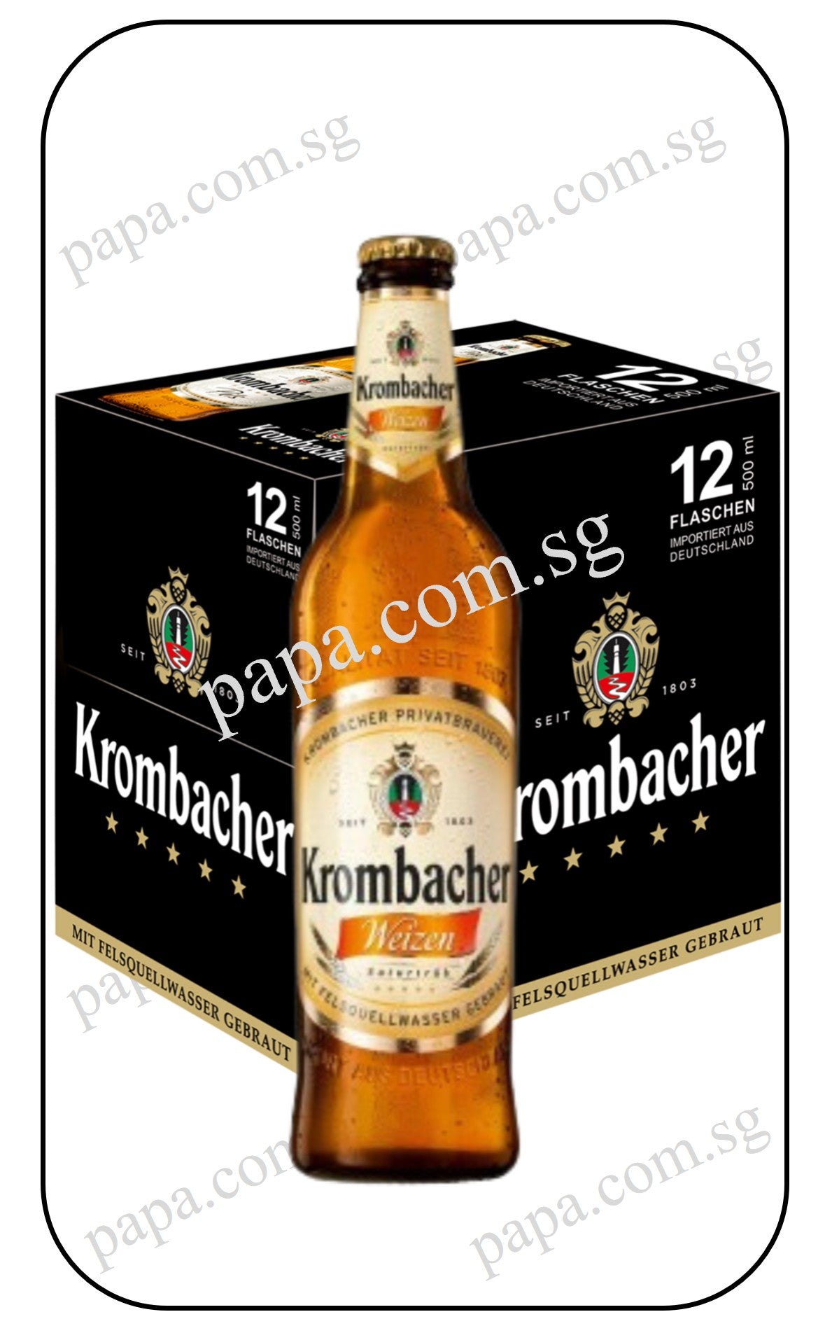 Krombacher Weizen (Weissbier)