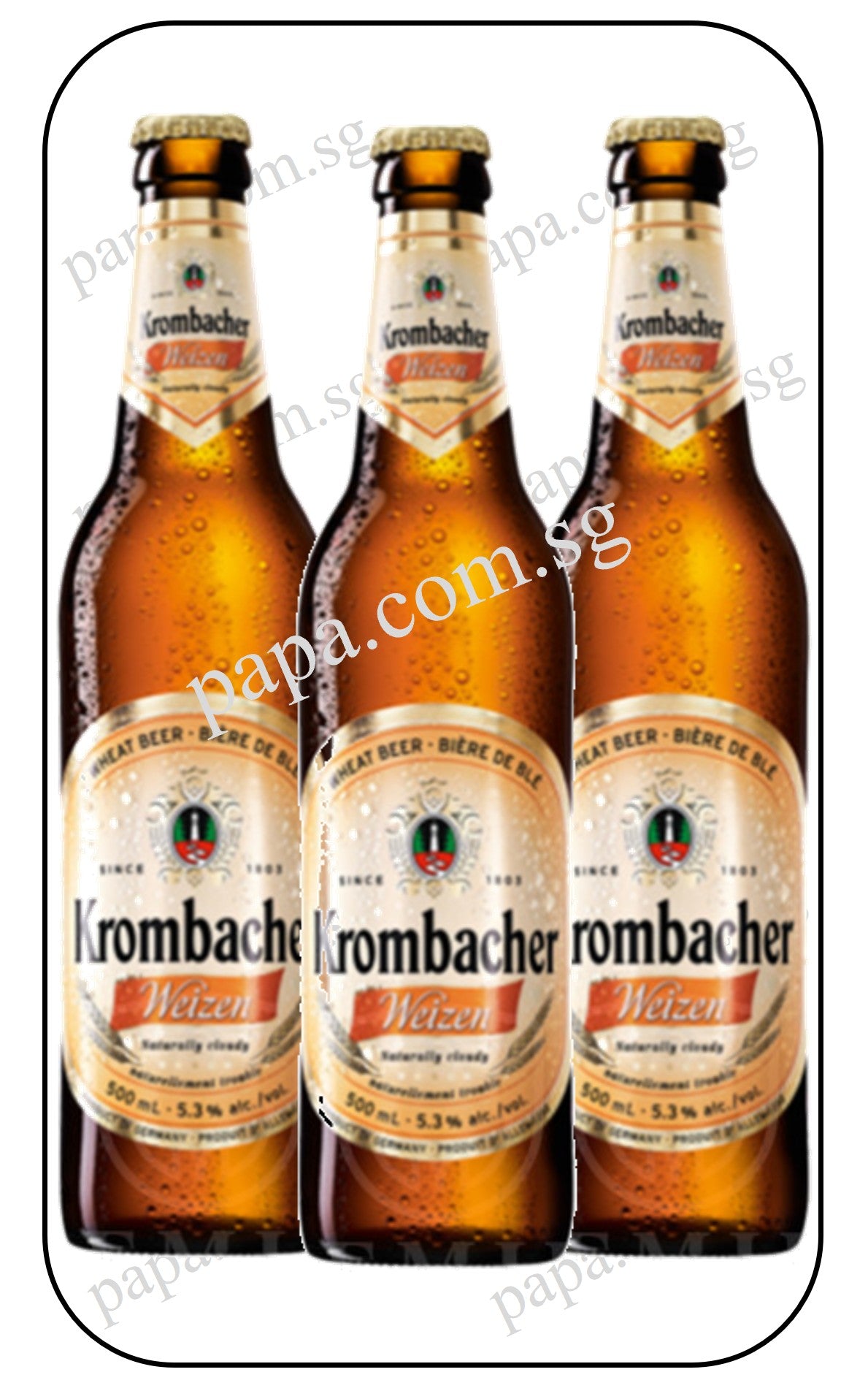 Krombacher Weizen (Weissbier)