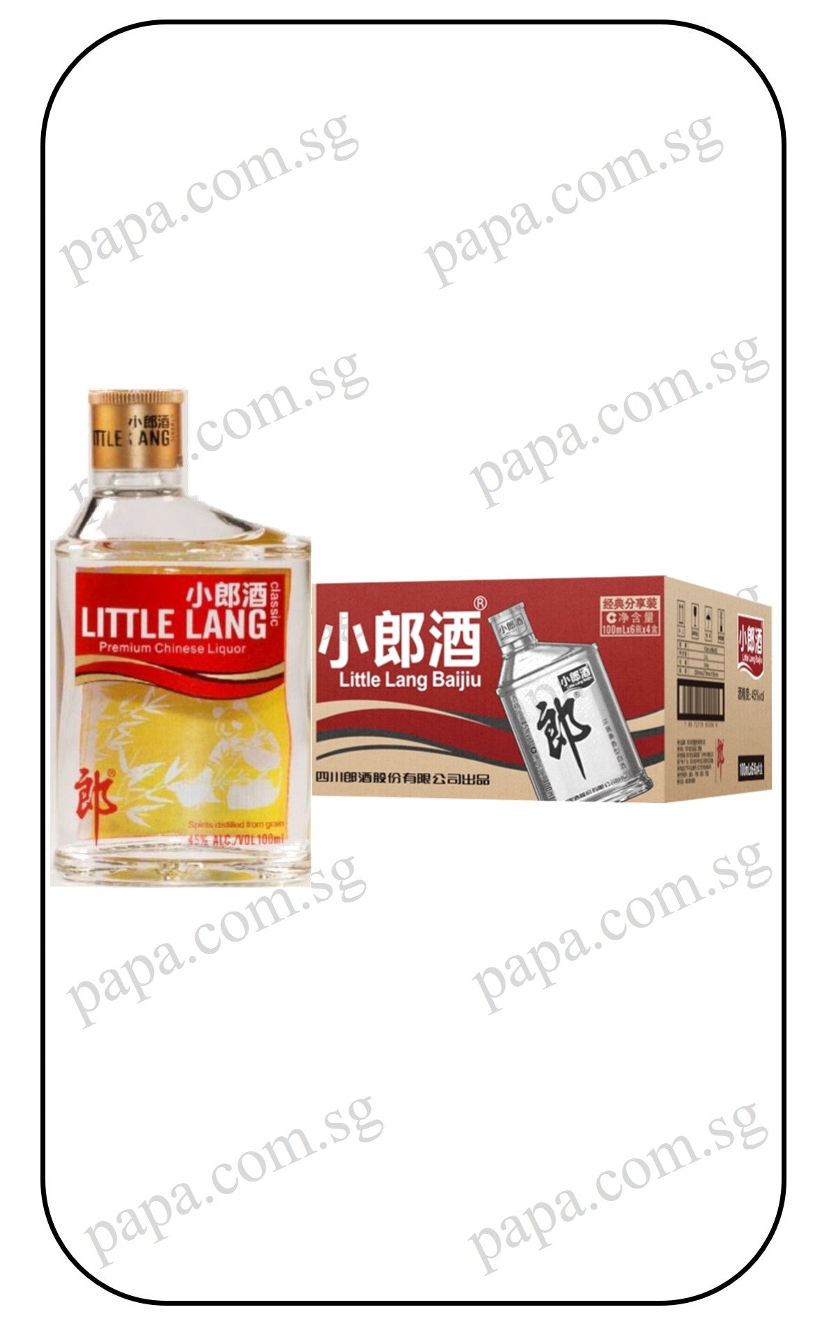 ε°ιι
- ηΊ―εη½ι
100ml / Little Lang Baijiu 100ml