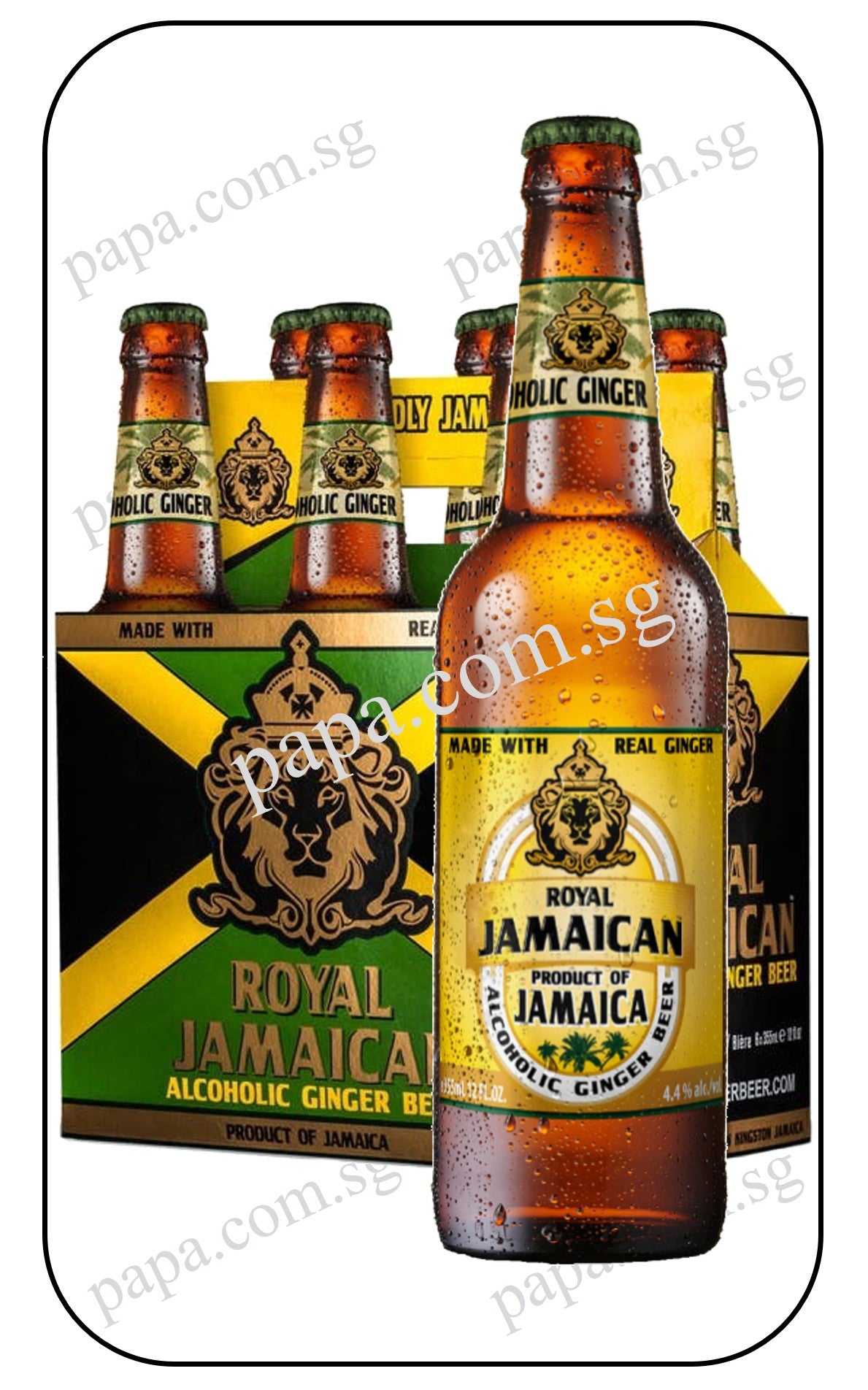 Royal Jamaican Alcoholic (REAL) Ginger Beer