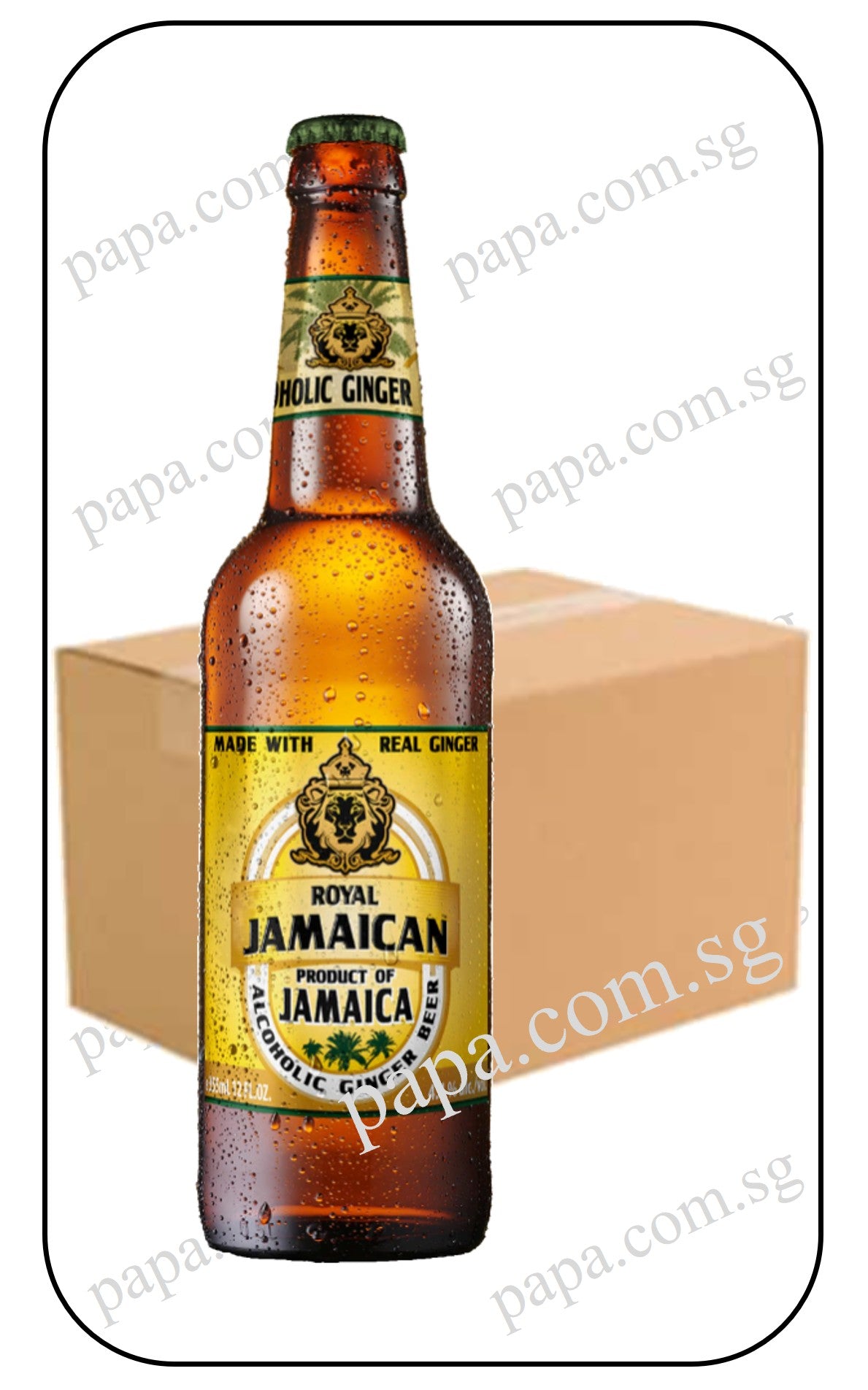 Royal Jamaican Alcoholic (REAL) Ginger Beer