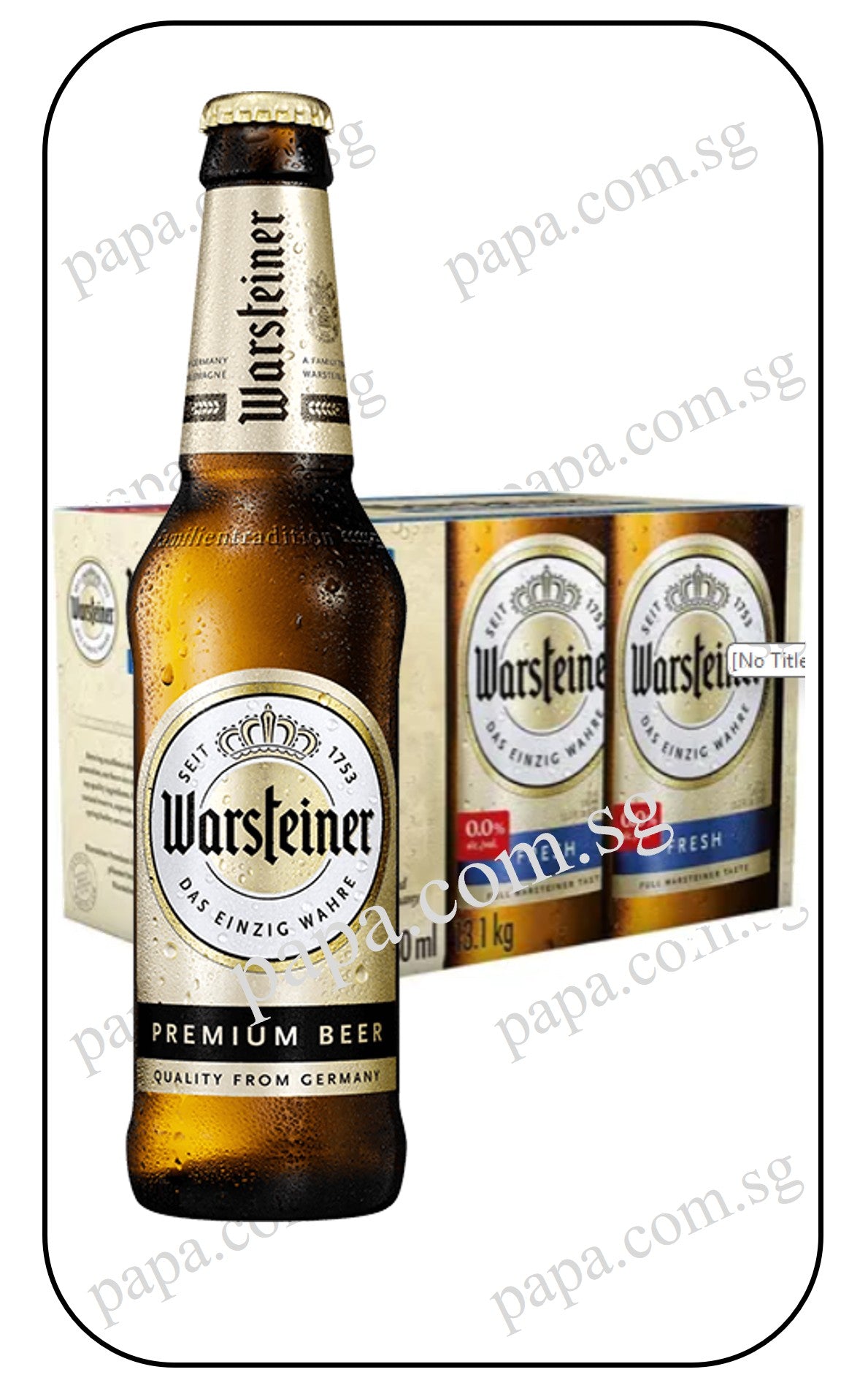 Warsteiner Premium Pilsener