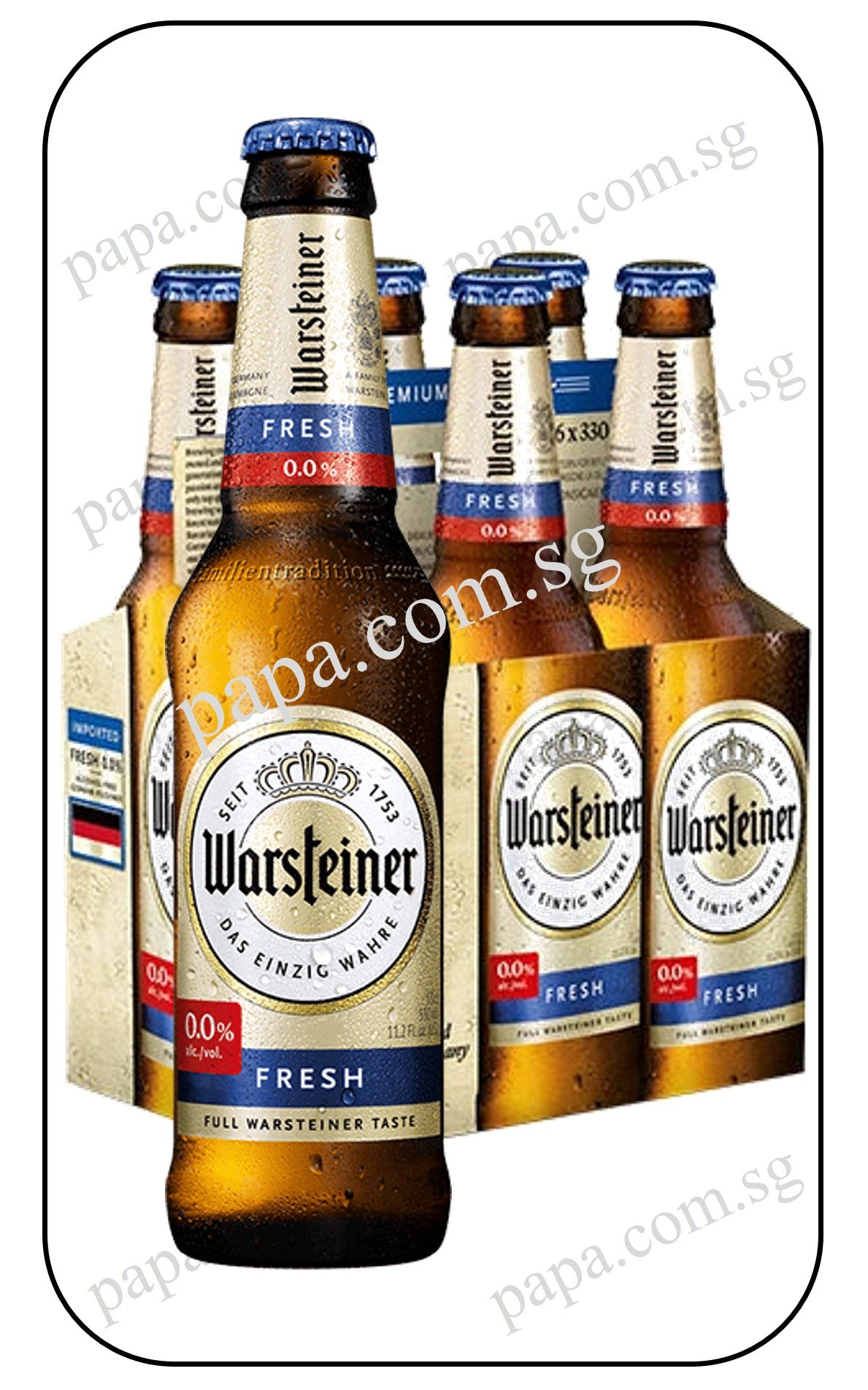 Warsteiner FRESH 0.0% Alc