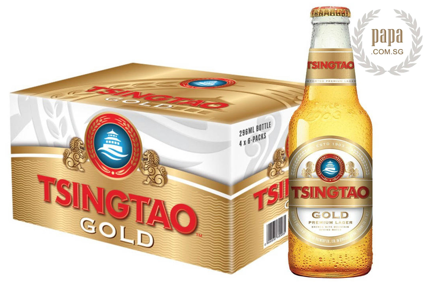 Tsingtao Gold - Double Fermentation Premium Lager