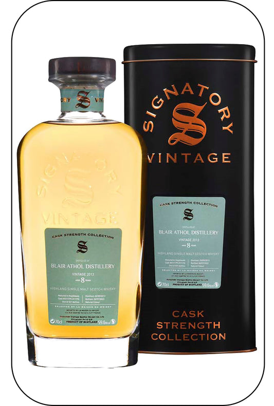 Blair Athol Distillery - 8 Years Old Single Malt - Cask Strength - 59.6% abv