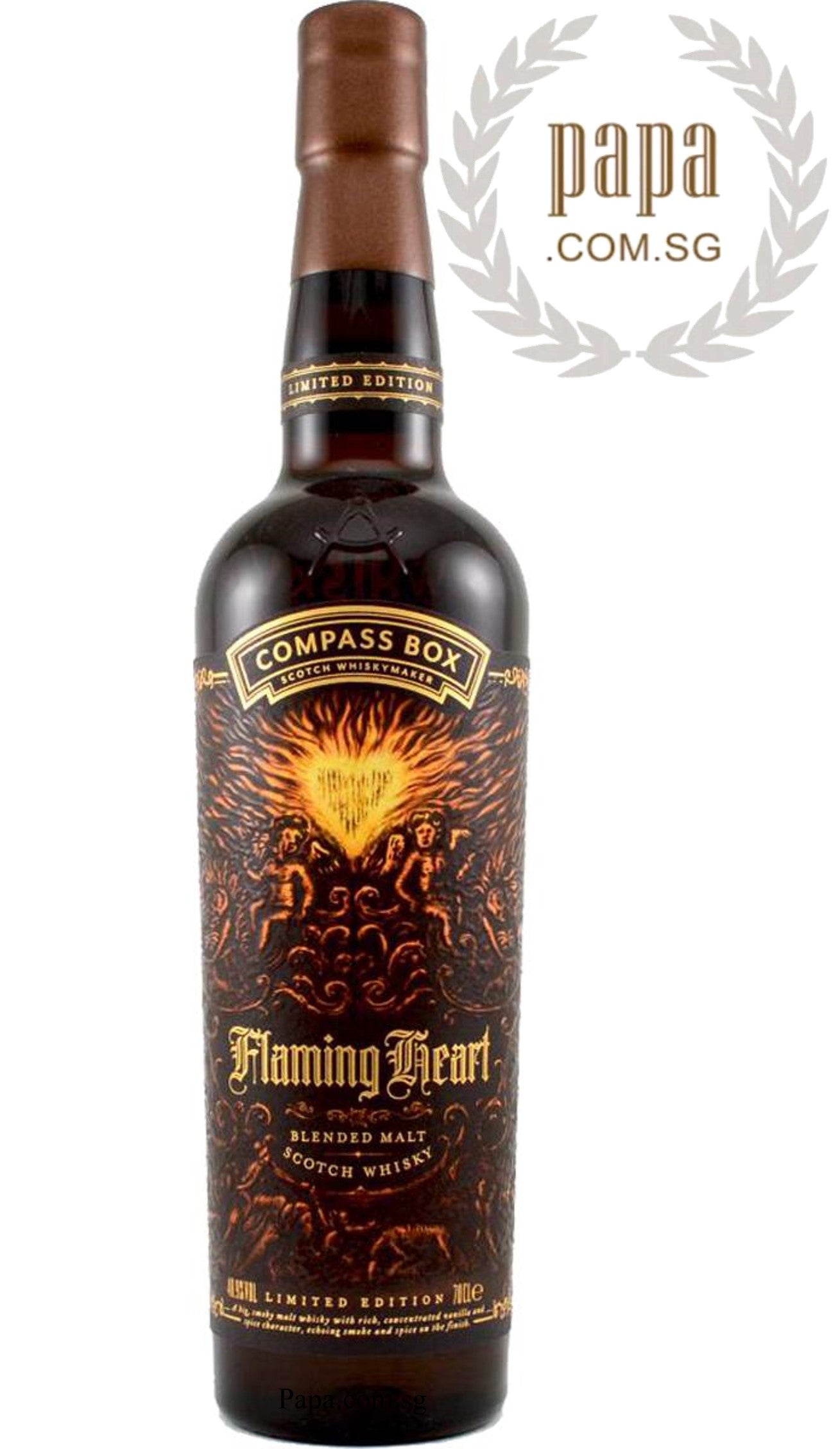 Compass Box Distillery - Flaming Heart 2018 - 6th Edition - 48.9% abv