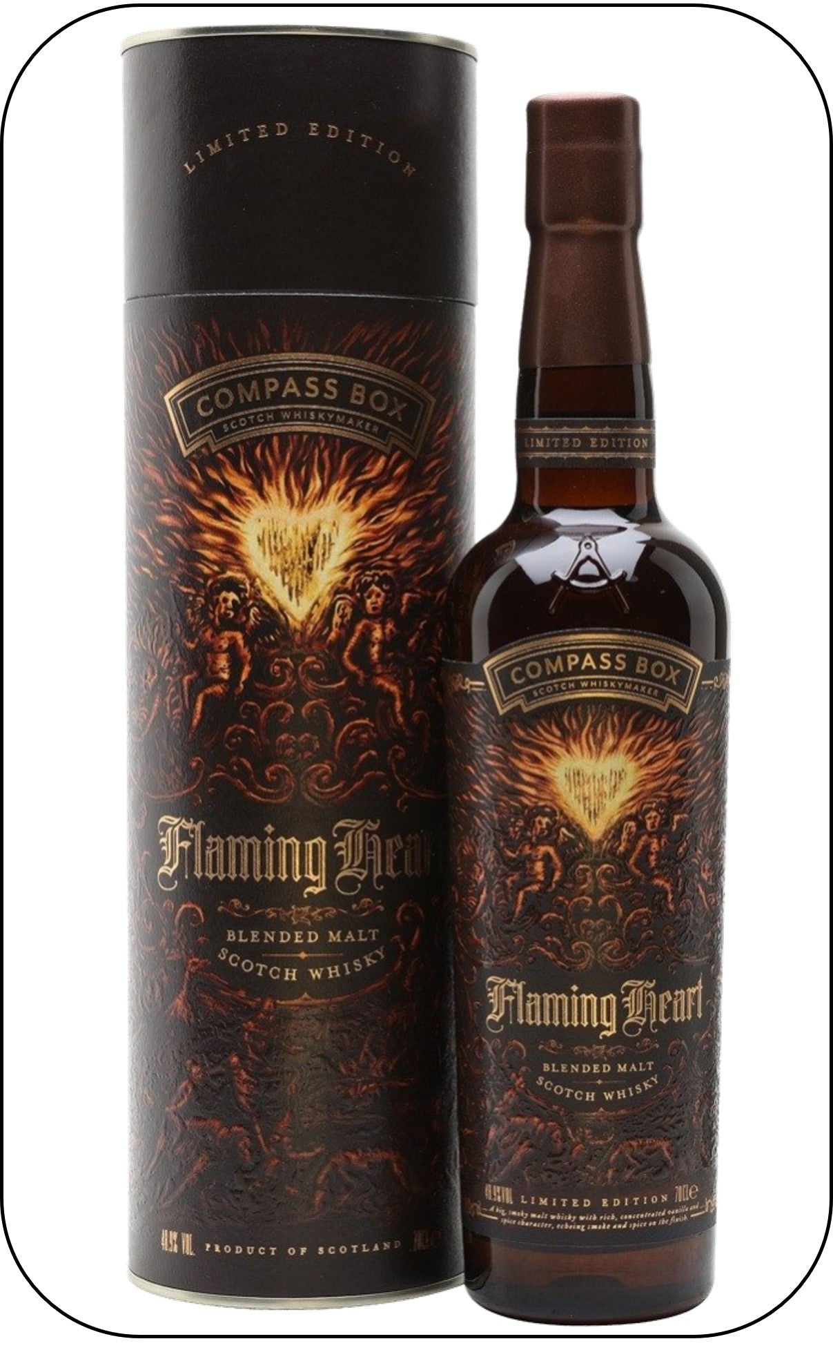 Compass Box Distillery - Flaming Heart 2018 - 6th Edition - 48.9% abv