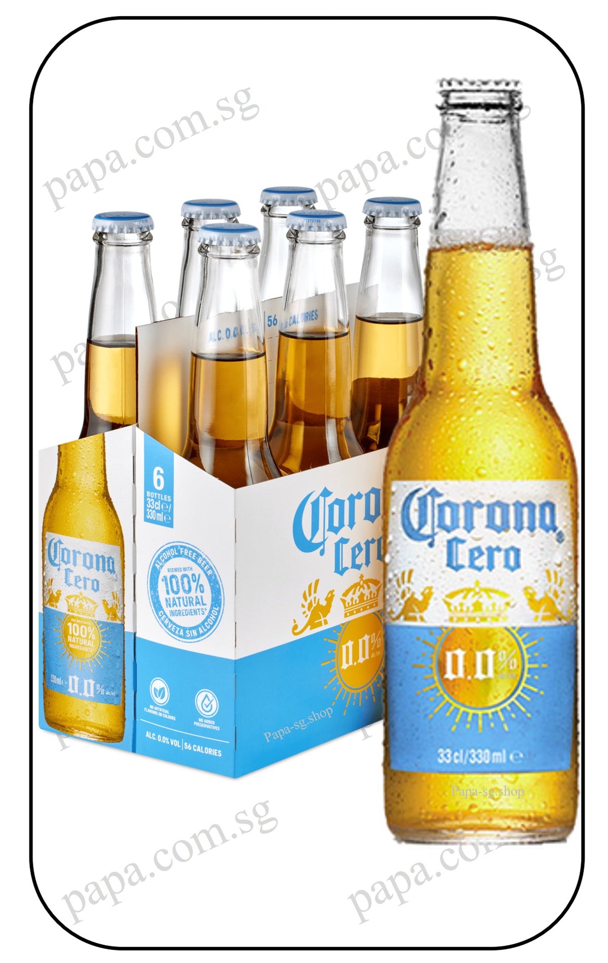 Corona Cero 0.0% abv - Alcohol Free - Pale Lager