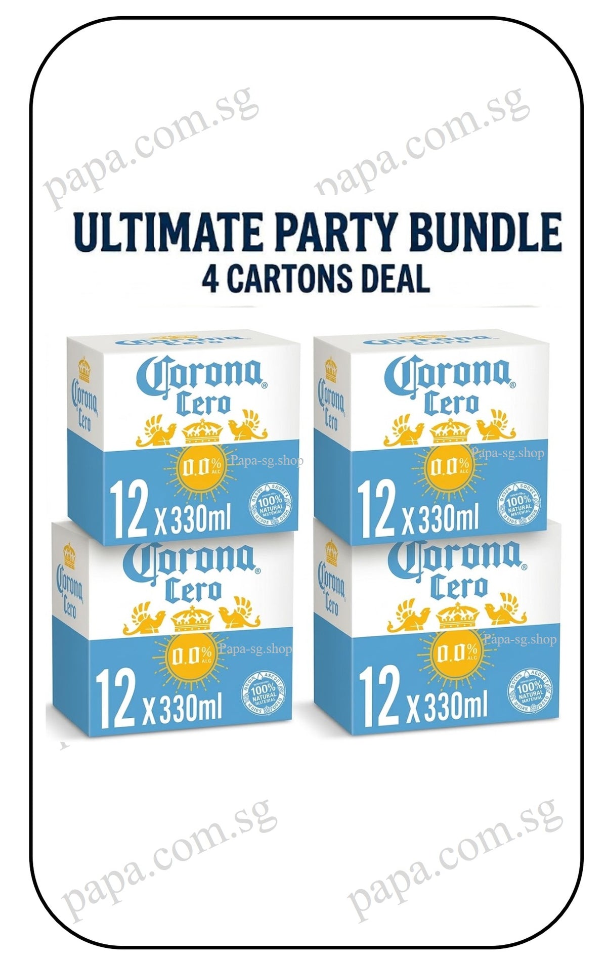 Corona Cero 0.0% abv - Alcohol Free - Pale Lager
