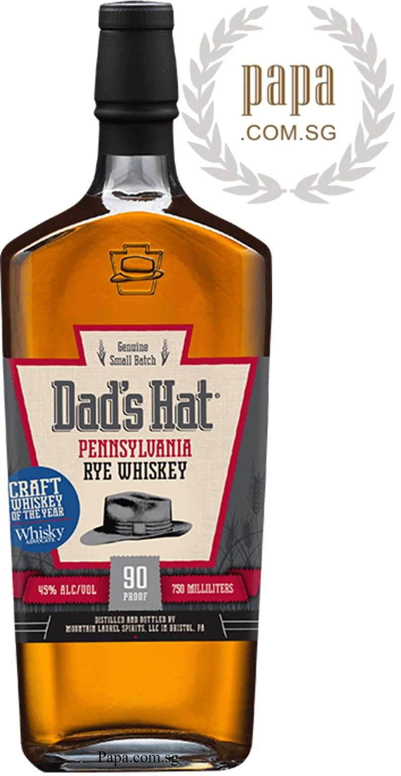 Dad's Hat Pennsylvania Small Batch Rye Whisky - 45% abv