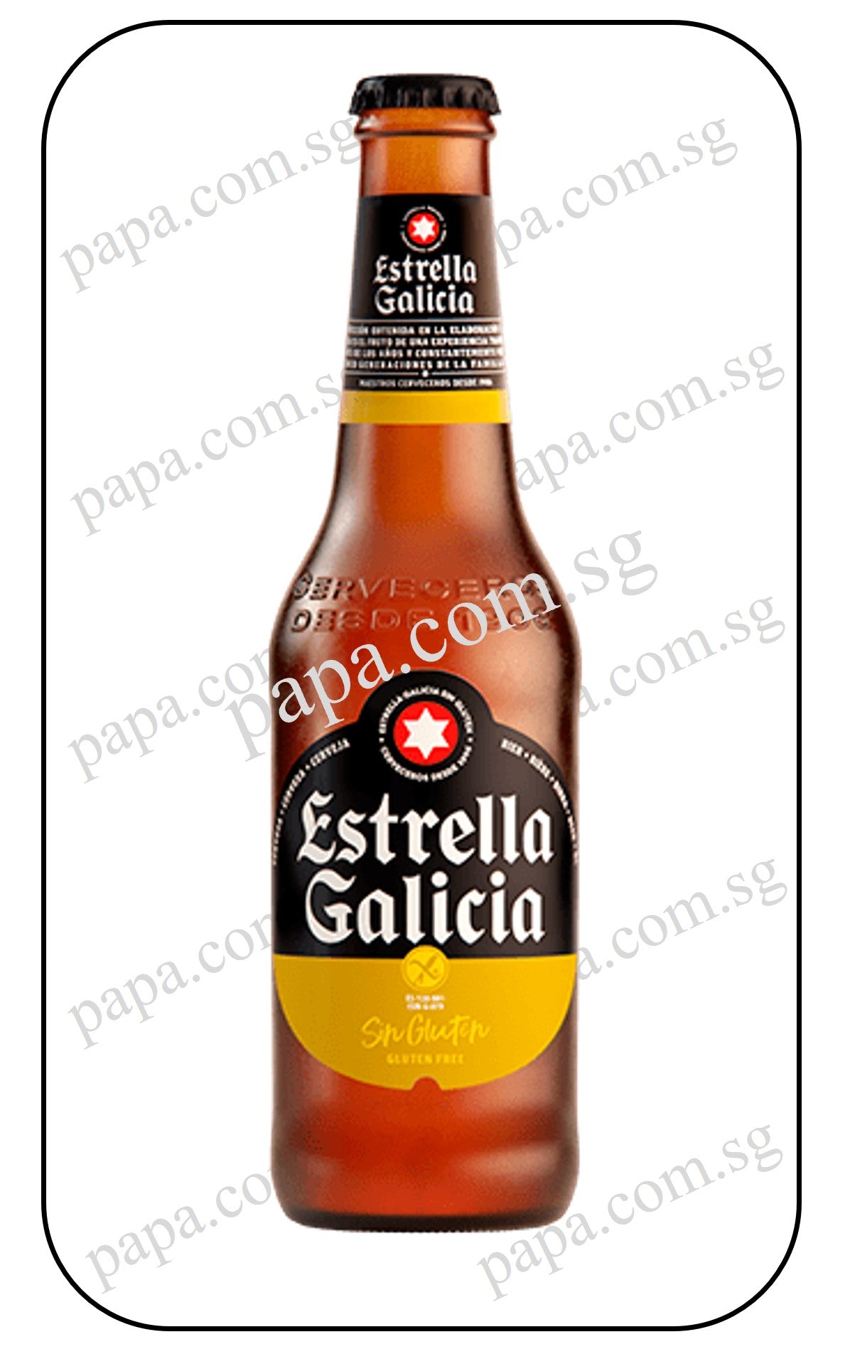 Estrella Galicia Cerveza Especial Lager Sin GLUTEN FREE