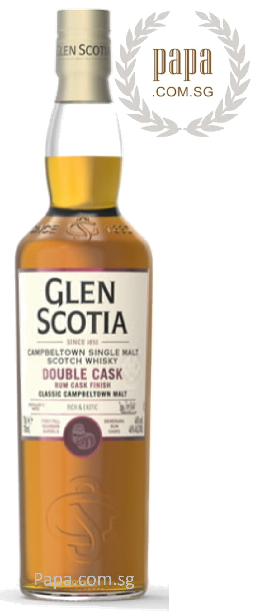 Glen Scotia Double Cask Single Malt - Campbeltown - 46% abv