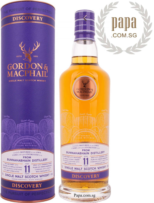 Gordon & MacPhail Discovery - Bunnahabhain 11 Years - Islay Single Malt 43% abv