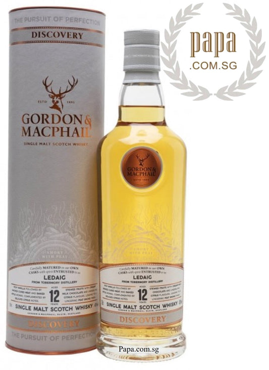 Gordon & MacPhail Discovery - Ledaig 12 Years Old - Islay Single Malt 43% abv