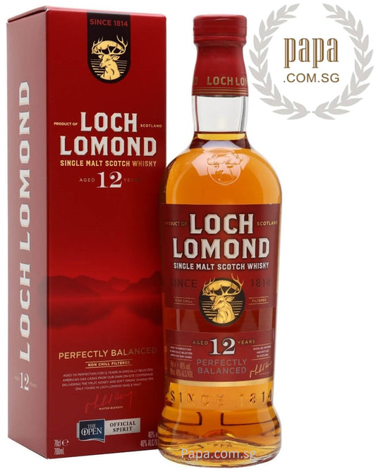 Loch Lomond 12 Years - Highland Single Malt - 46% abv