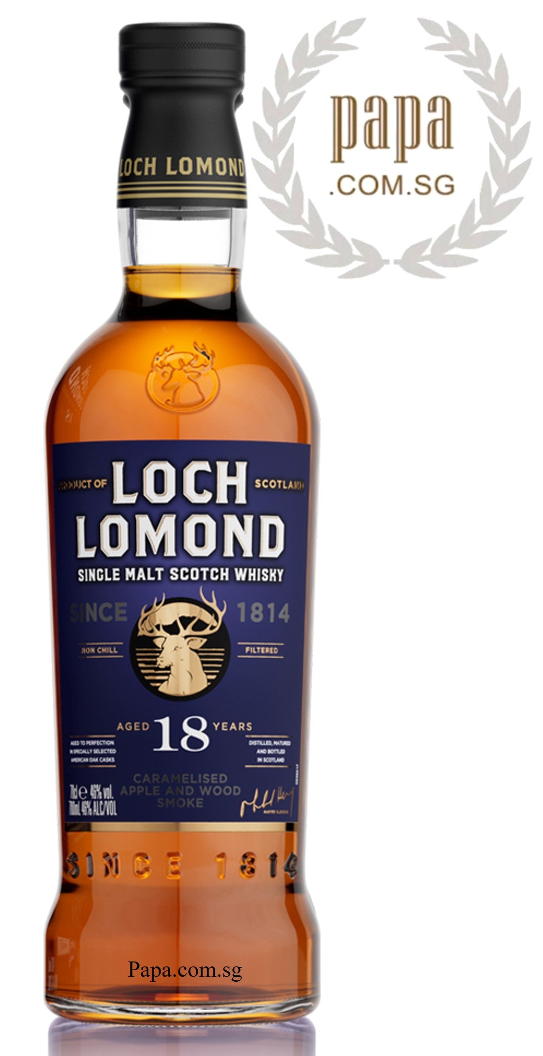 Loch Lomond 18 Years - Highland Single Malt - 46% abv