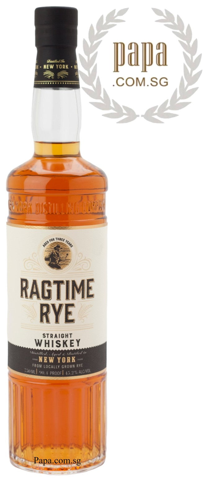 New York Distilling - Ragtime 3 Year Old Rye - 45.2% abv
