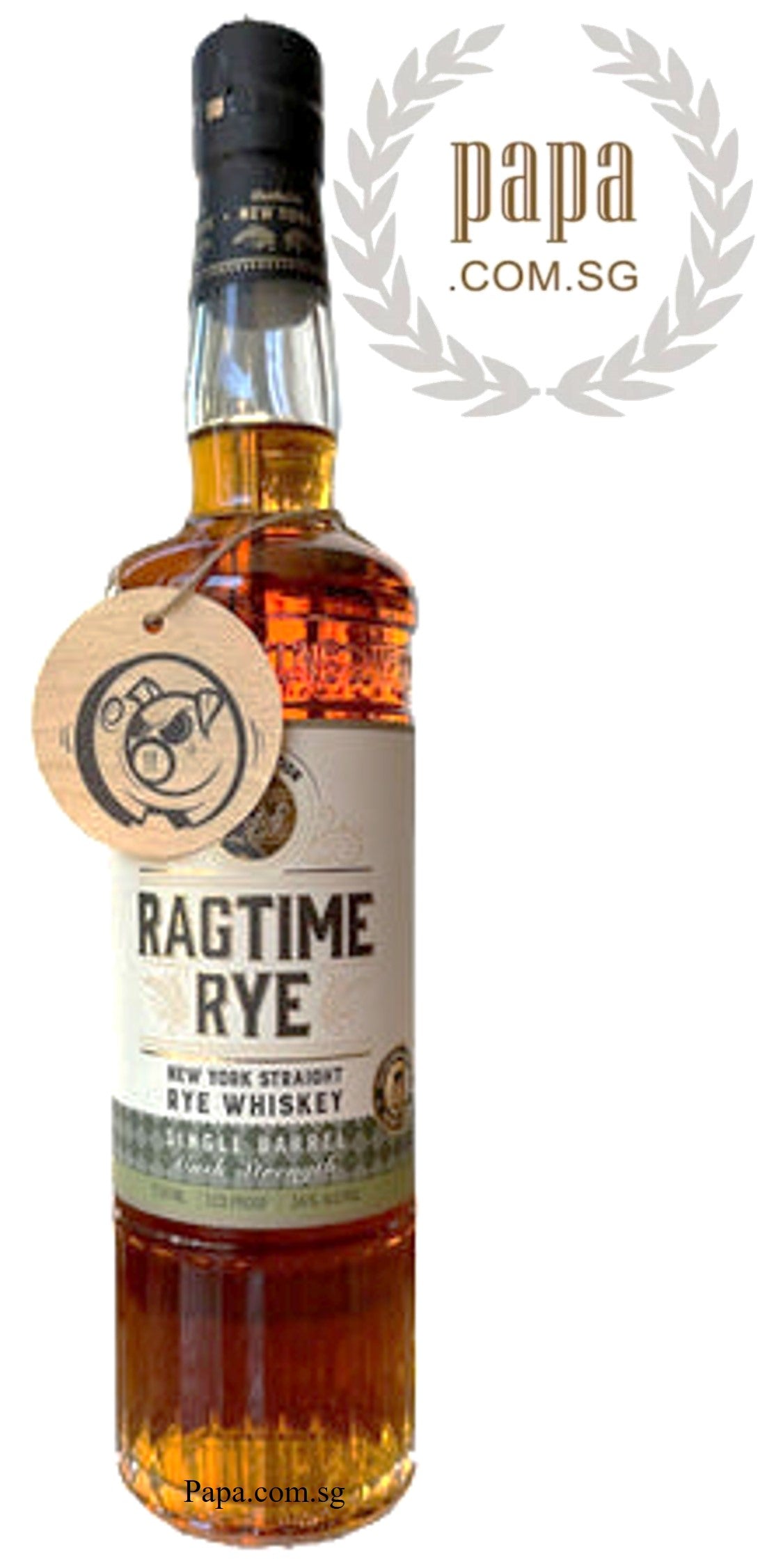 New York Distilling - Ragtime Single Barrel Rye Whisky - Cask Strength - 56% abv