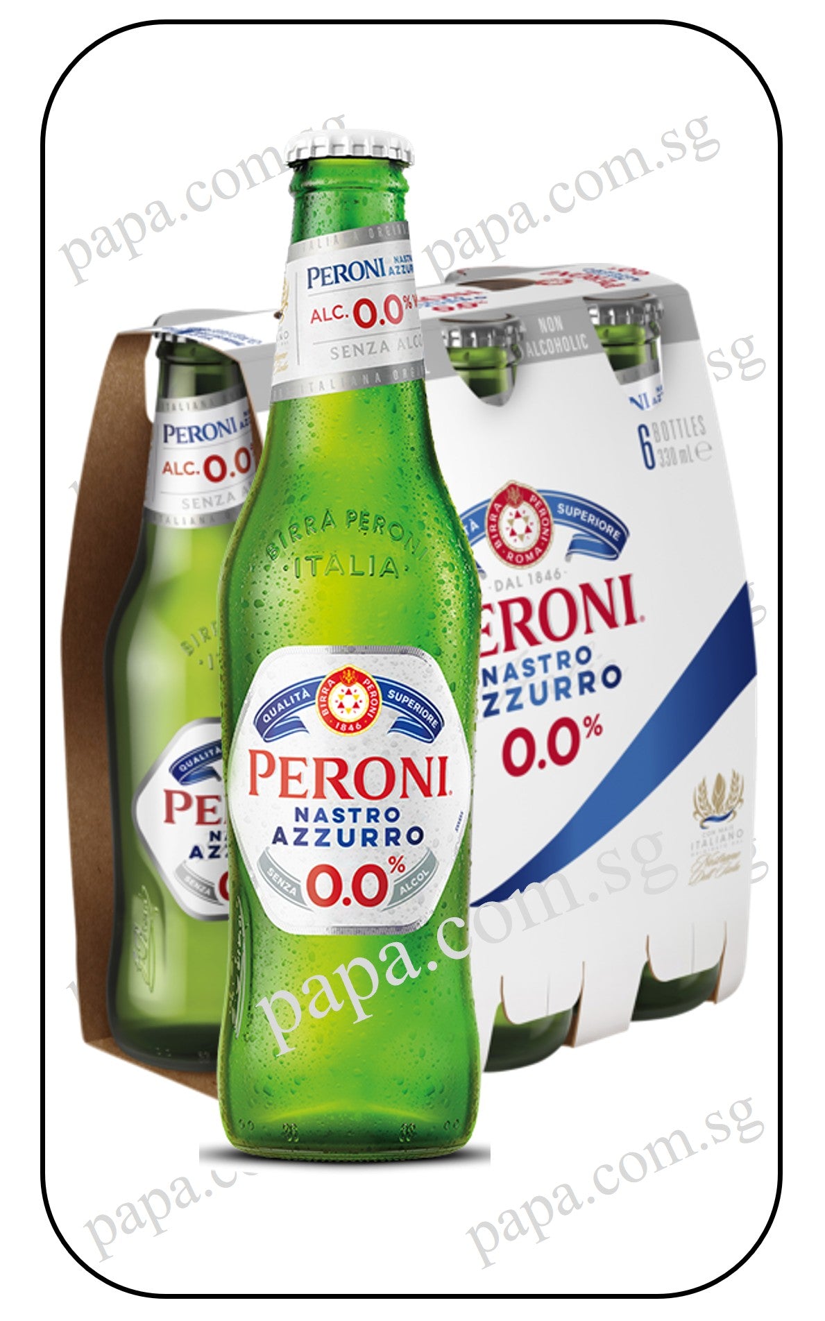 Peroni Nastro Azzurro 0.0% Alcohol Free