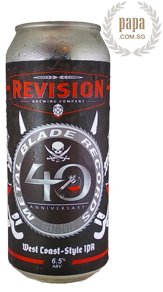 Revision Brewing Co - Metal Blade Records IPA - West Coast Style IPA