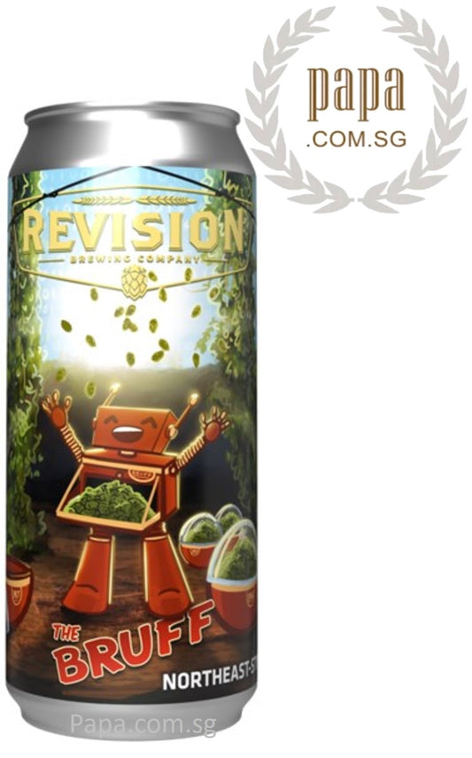 Revision Brewing Co - The Bruff - NE Style Imperial Hazy DIPA - 8% abv