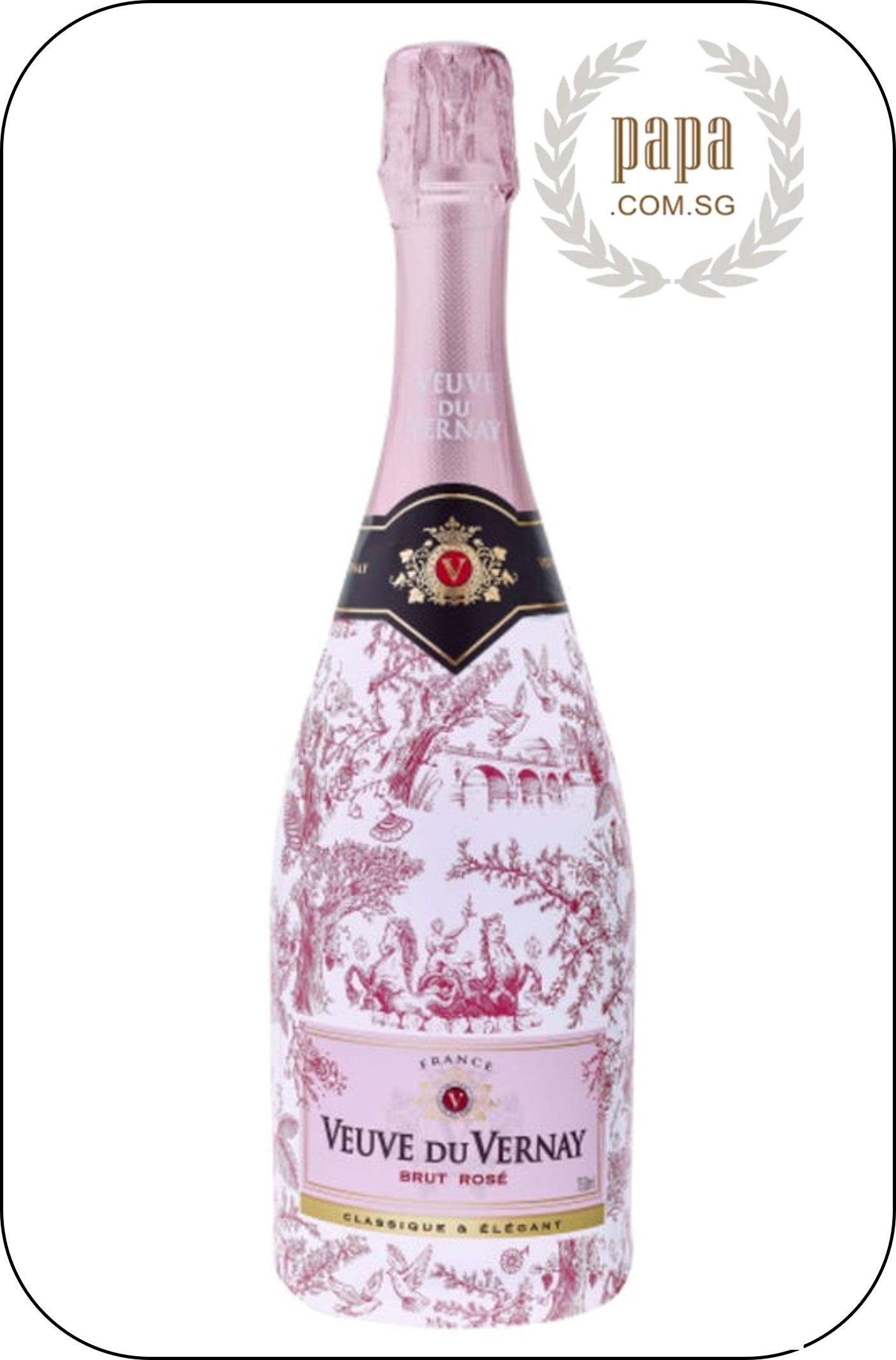 Veuve du Vernay Brut Rosé NV - Limited Edition