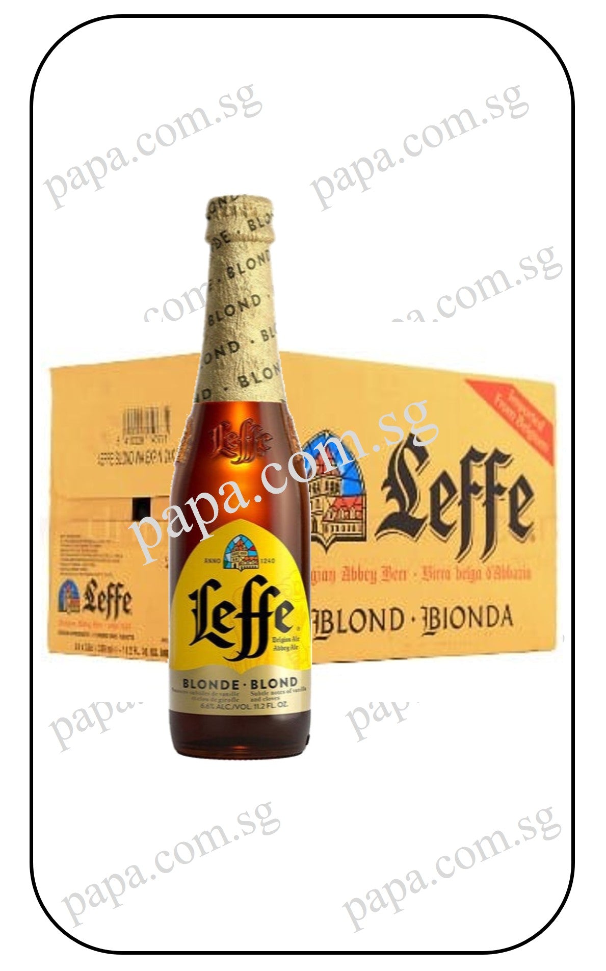 Leffe - Blonde (Blond Abbey Ale)