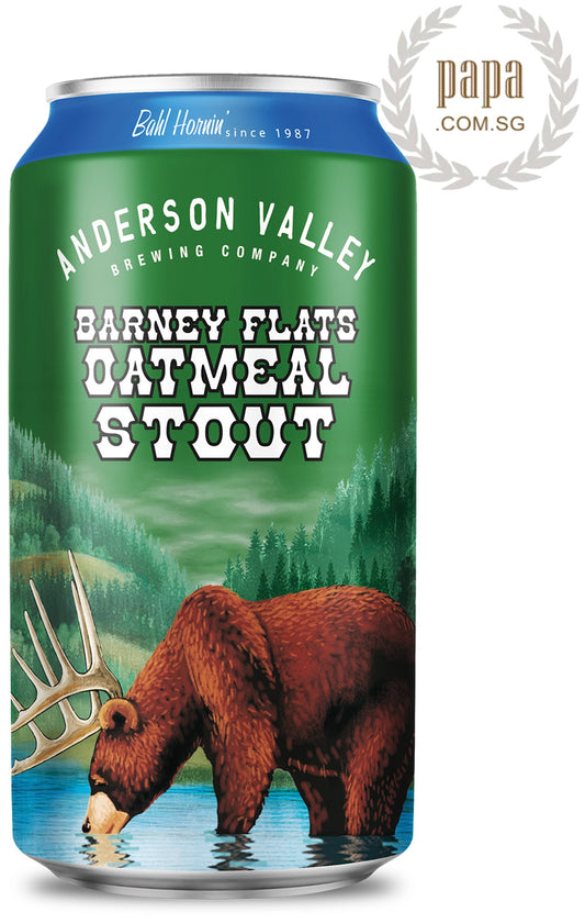 Anderson Valley Brewing Co - Barney Flats - Oatmeal Stout - 5.7% abv