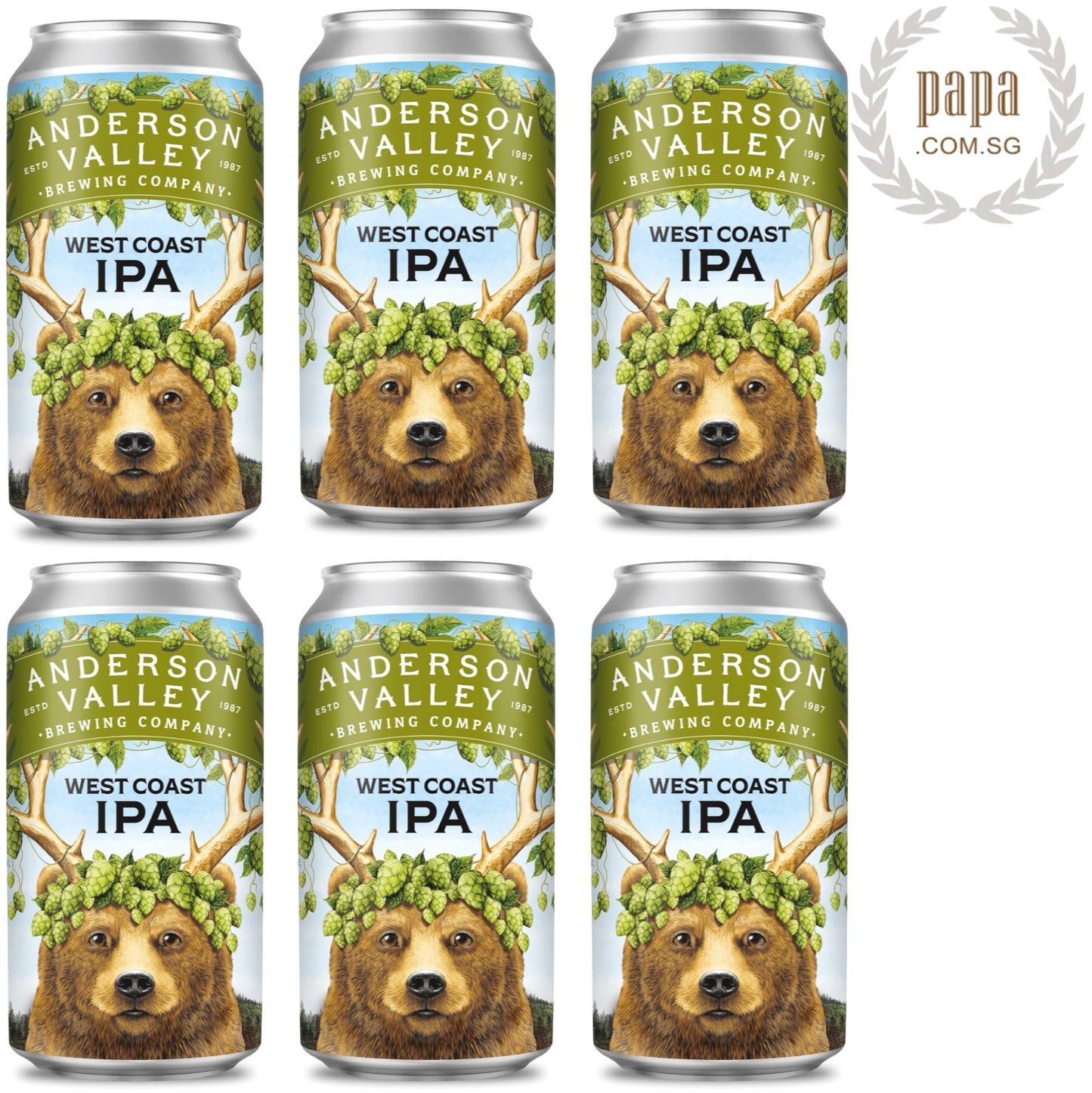 Anderson Valley Brewing Co - Modern IPA Series - West Coast IPA - 7.6% abv