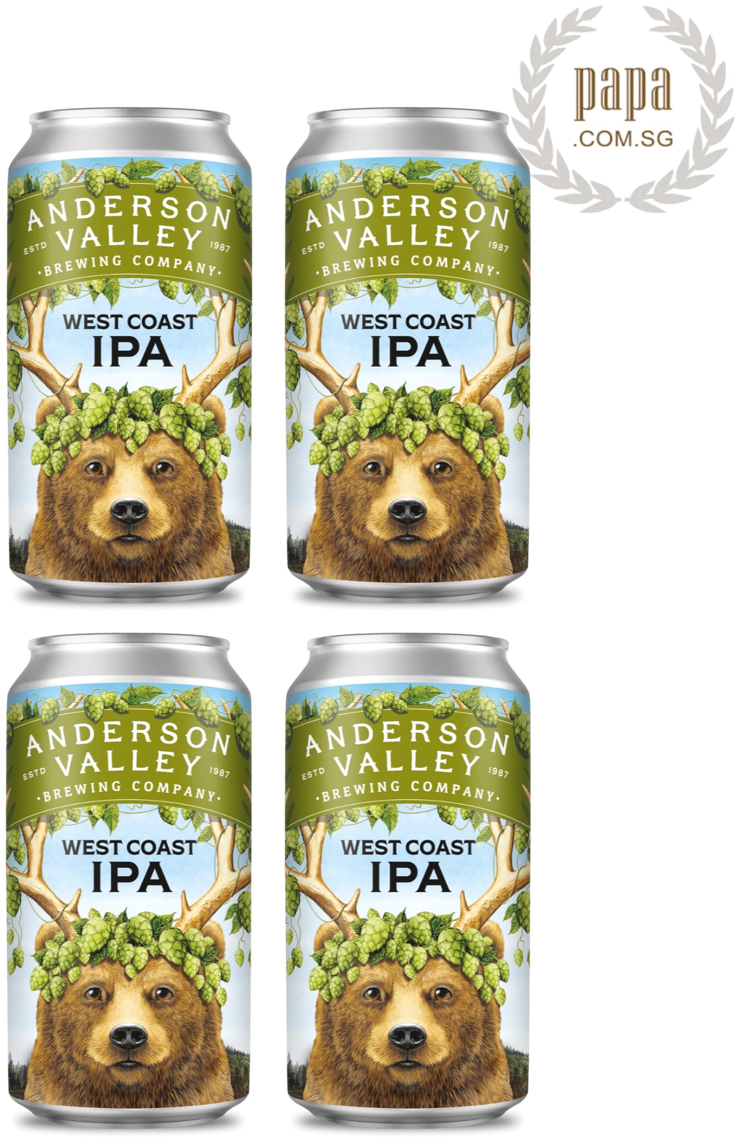 Anderson Valley Brewing Co - Modern IPA Series - West Coast IPA - 7.6% abv