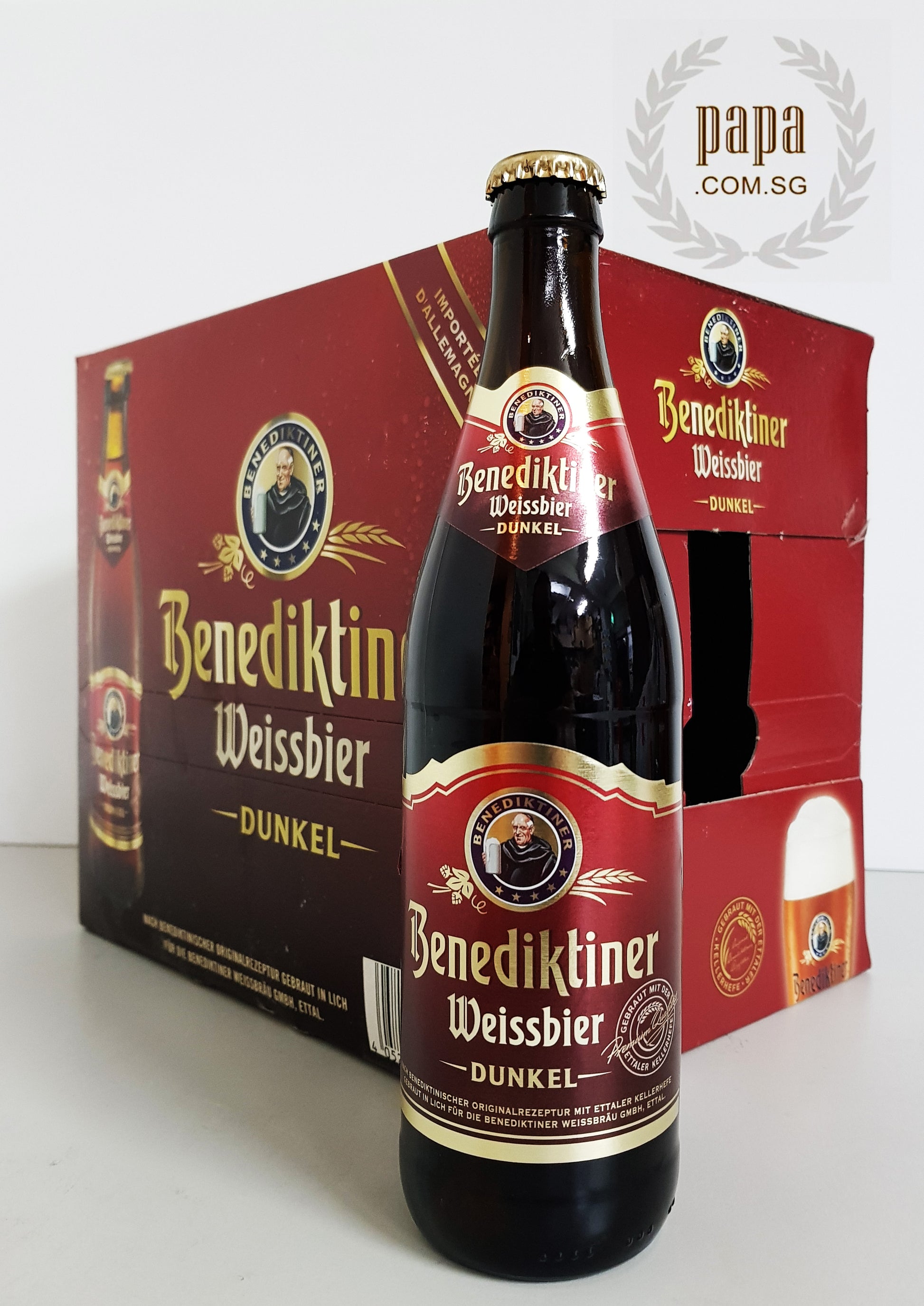 Benediktiner Weissbier Dunkel – Papa.com.sg