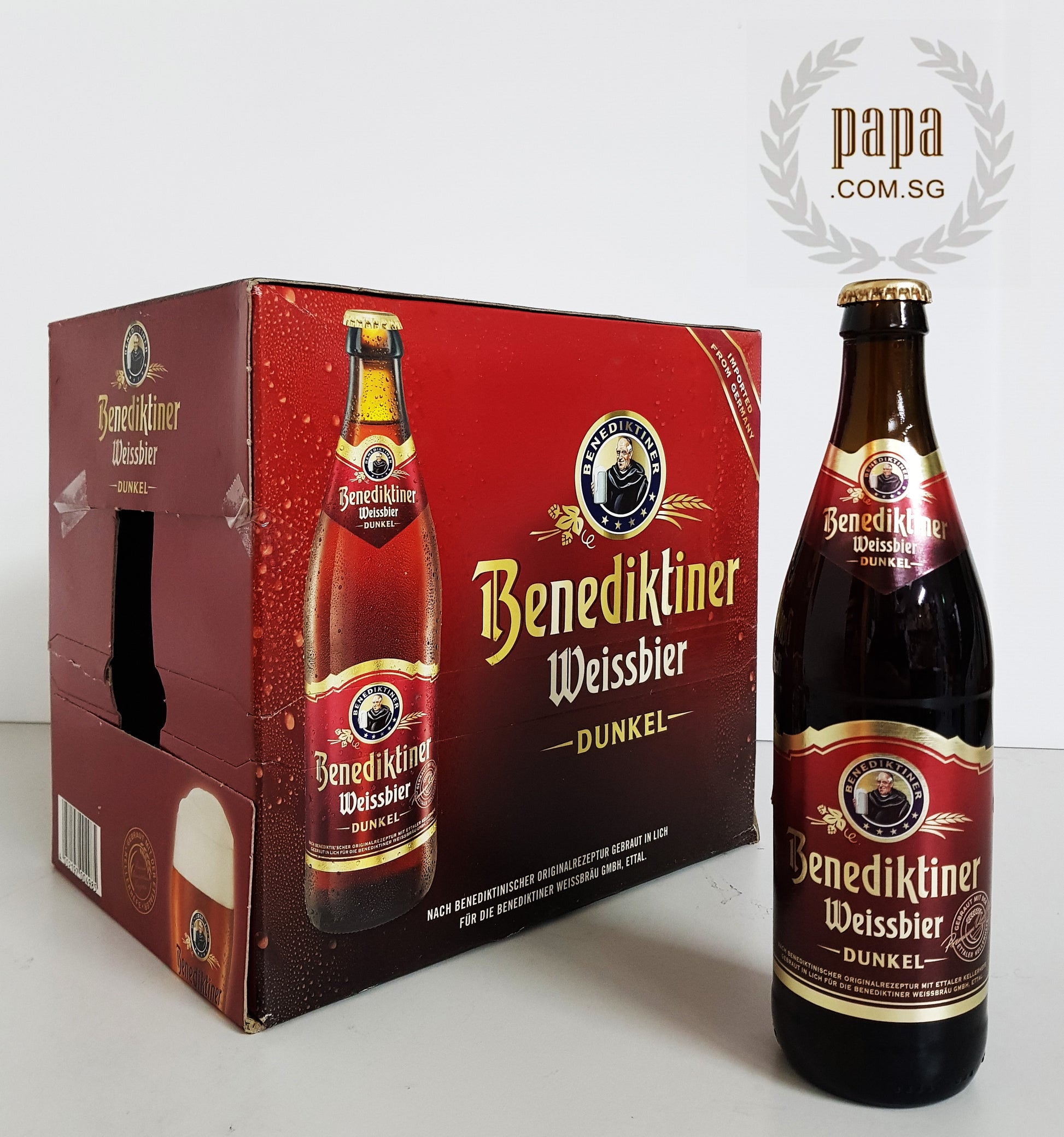 Benediktiner Weissbier Dunkel – Papa.com.sg