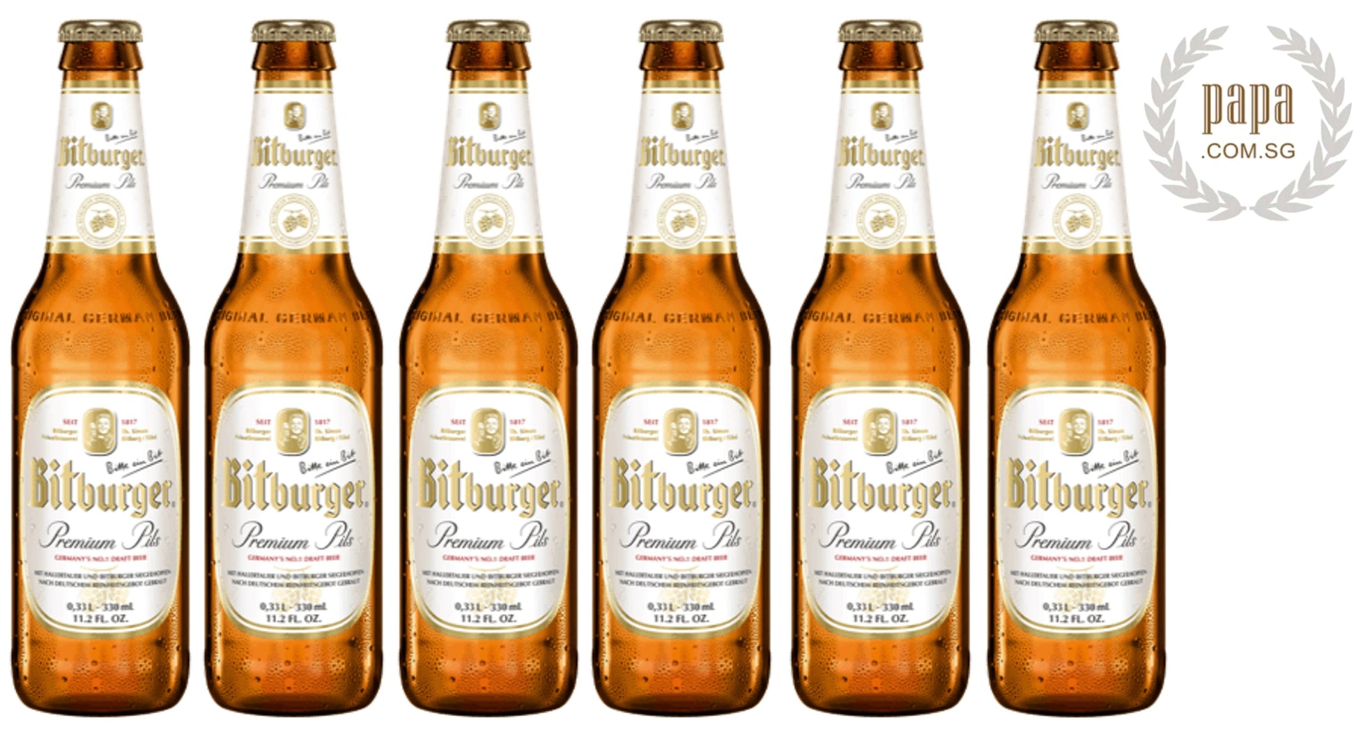 Bitburger Premium German Pilsener – Papa.com.sg