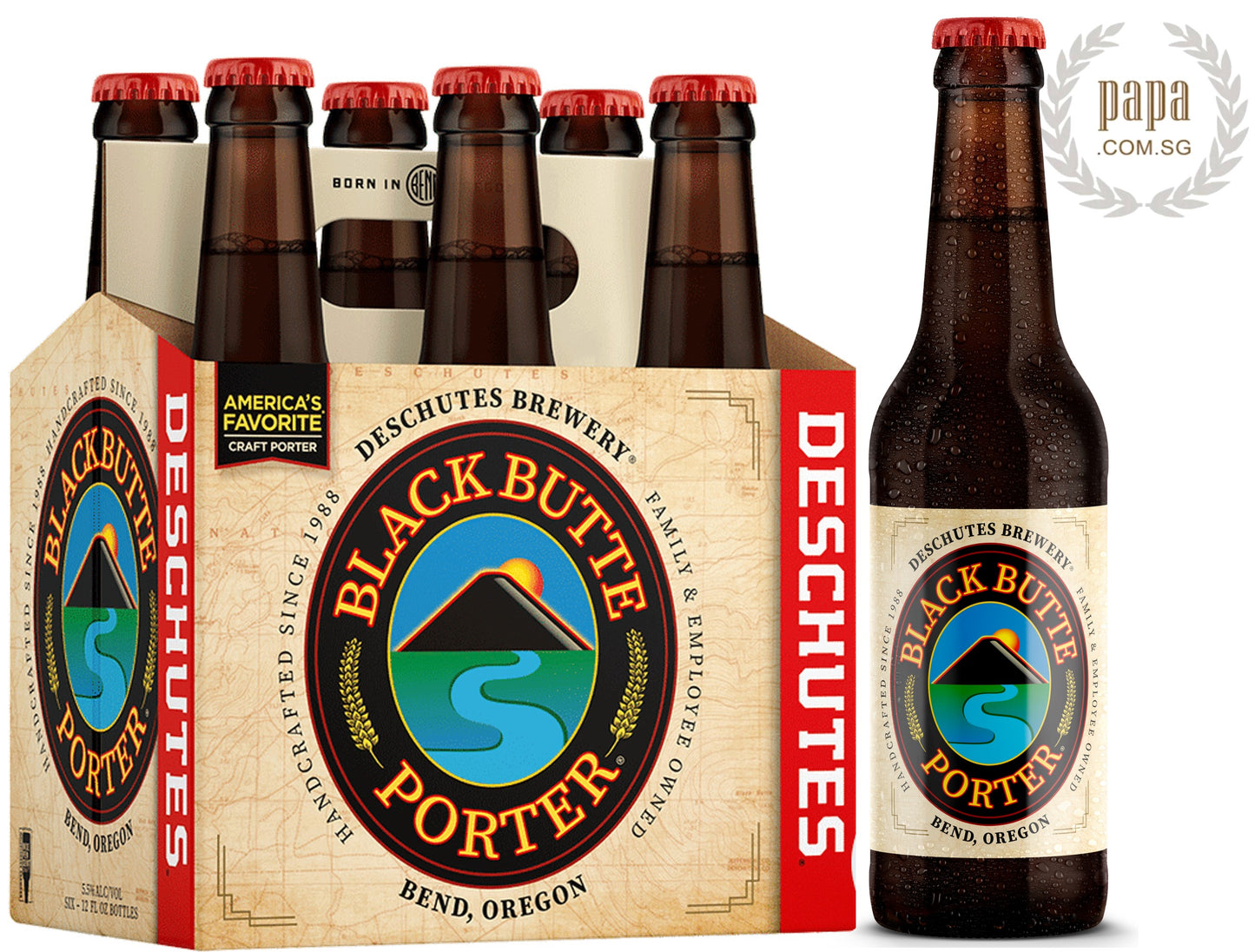 Deschutes Brewing Co - Black Butte Porter - 5.5% abv