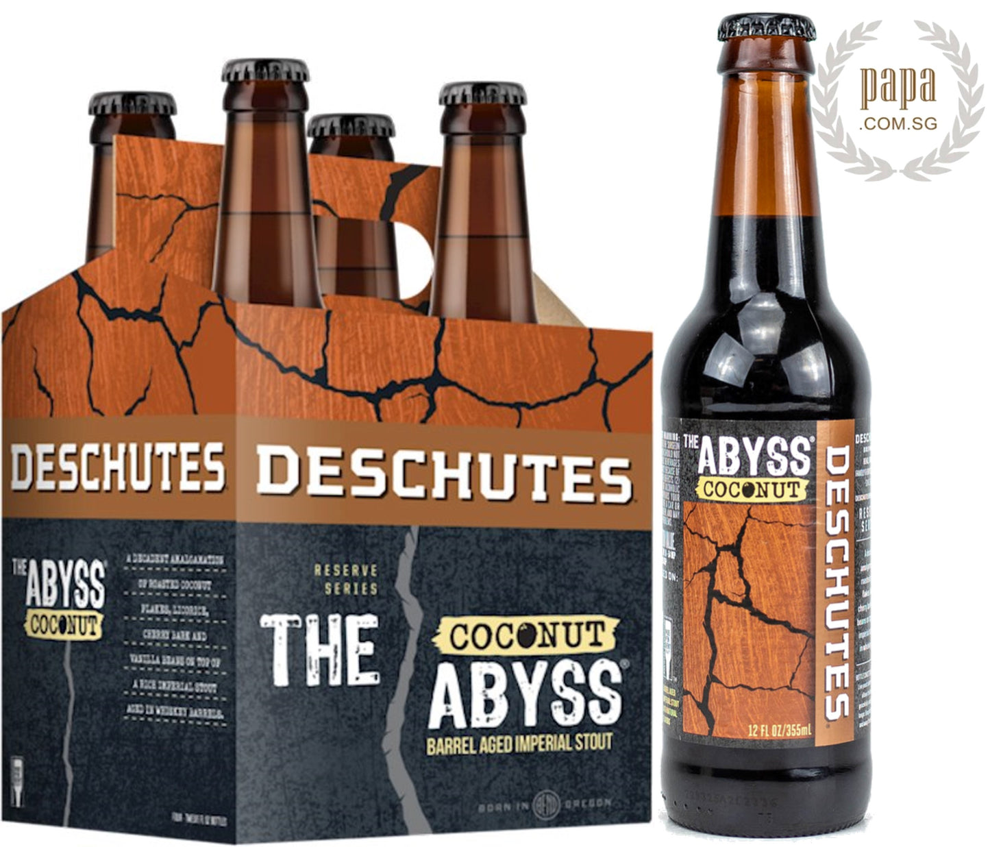 Deschutes Brewing Co - RESERVE SERIES - The Abyss Coconut - BA Imperial Stout