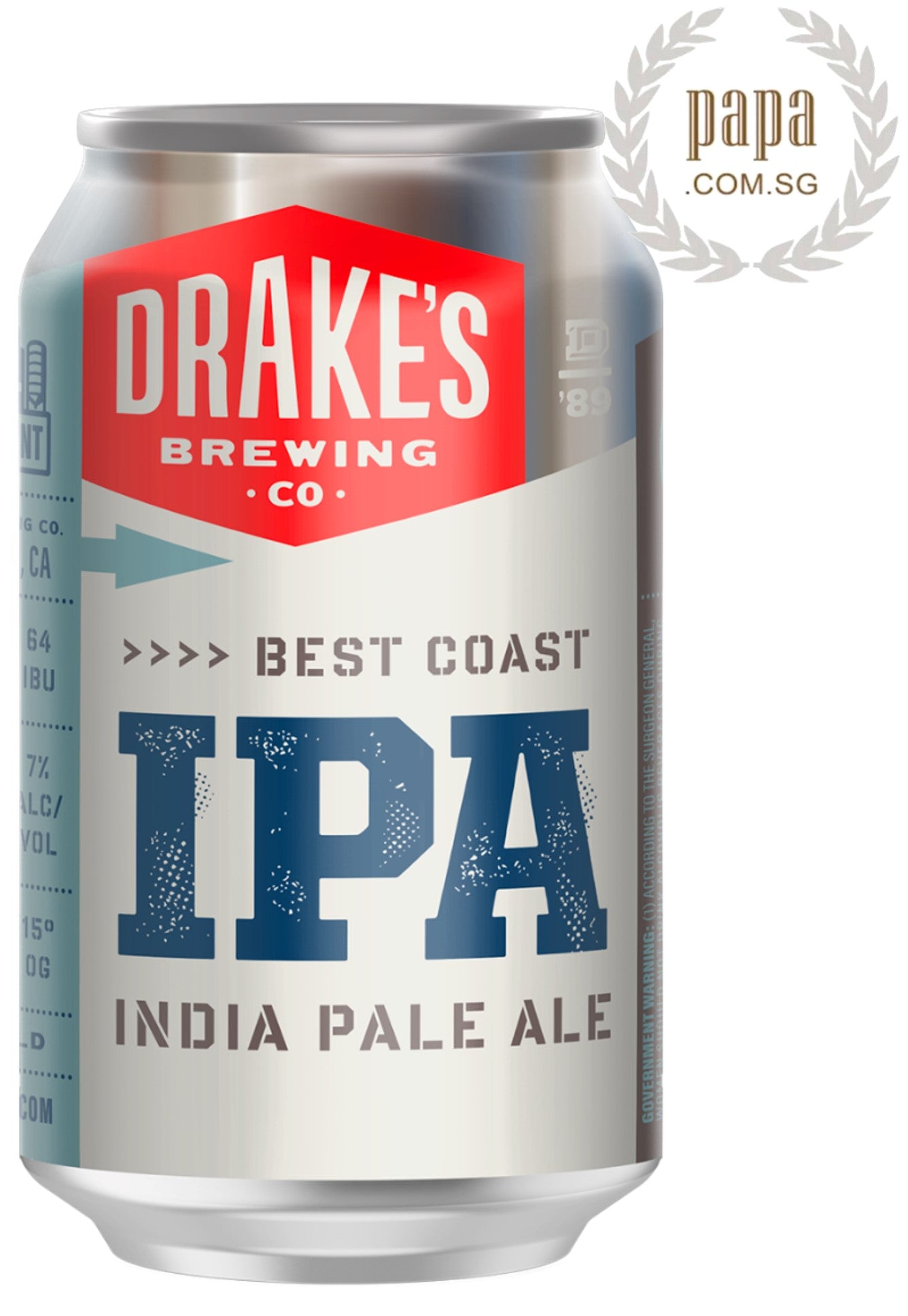 Drake's Brewing Co - Best Coast IPA - 7% abv