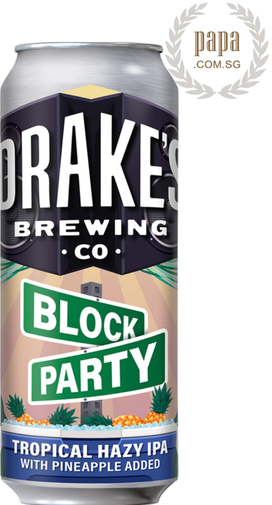 Drake's Brewing Co - Block Party - Tropical Hazy NEIPA - 7% abv