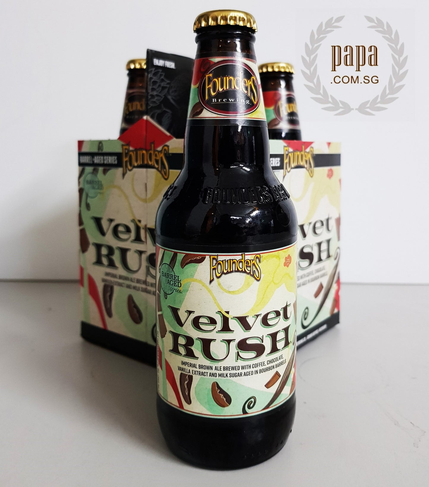 Founders Brewery Co - Velvet Rush - Vintage 2021 - Barrel-Aged Imperial Brown Ale