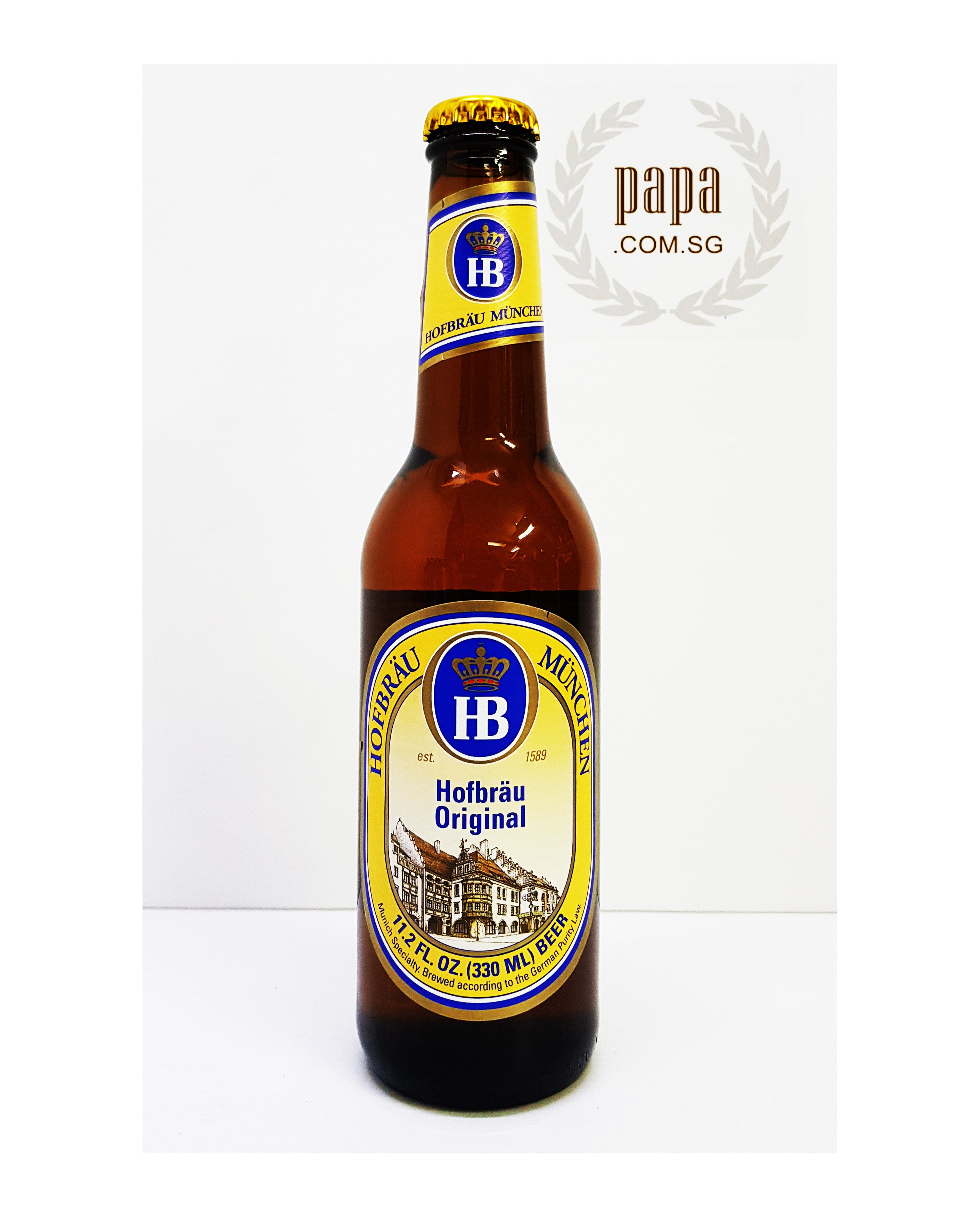 Hofbrau (HB) Original Hells Lager – Papa.com.sg