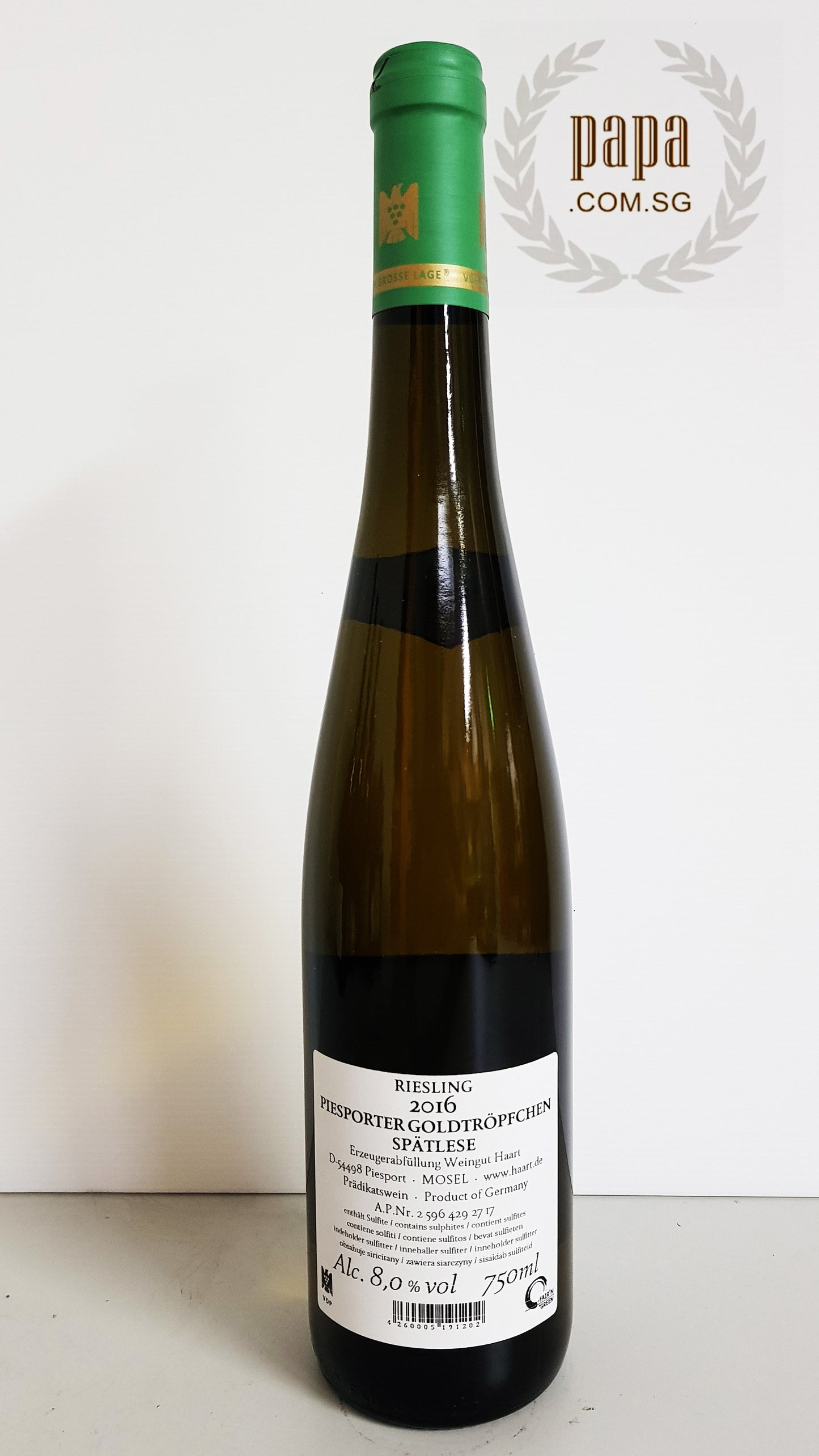 Haart - Goldtropfchen Riesling Spatlese 2016 (Sustainable Viticultural)