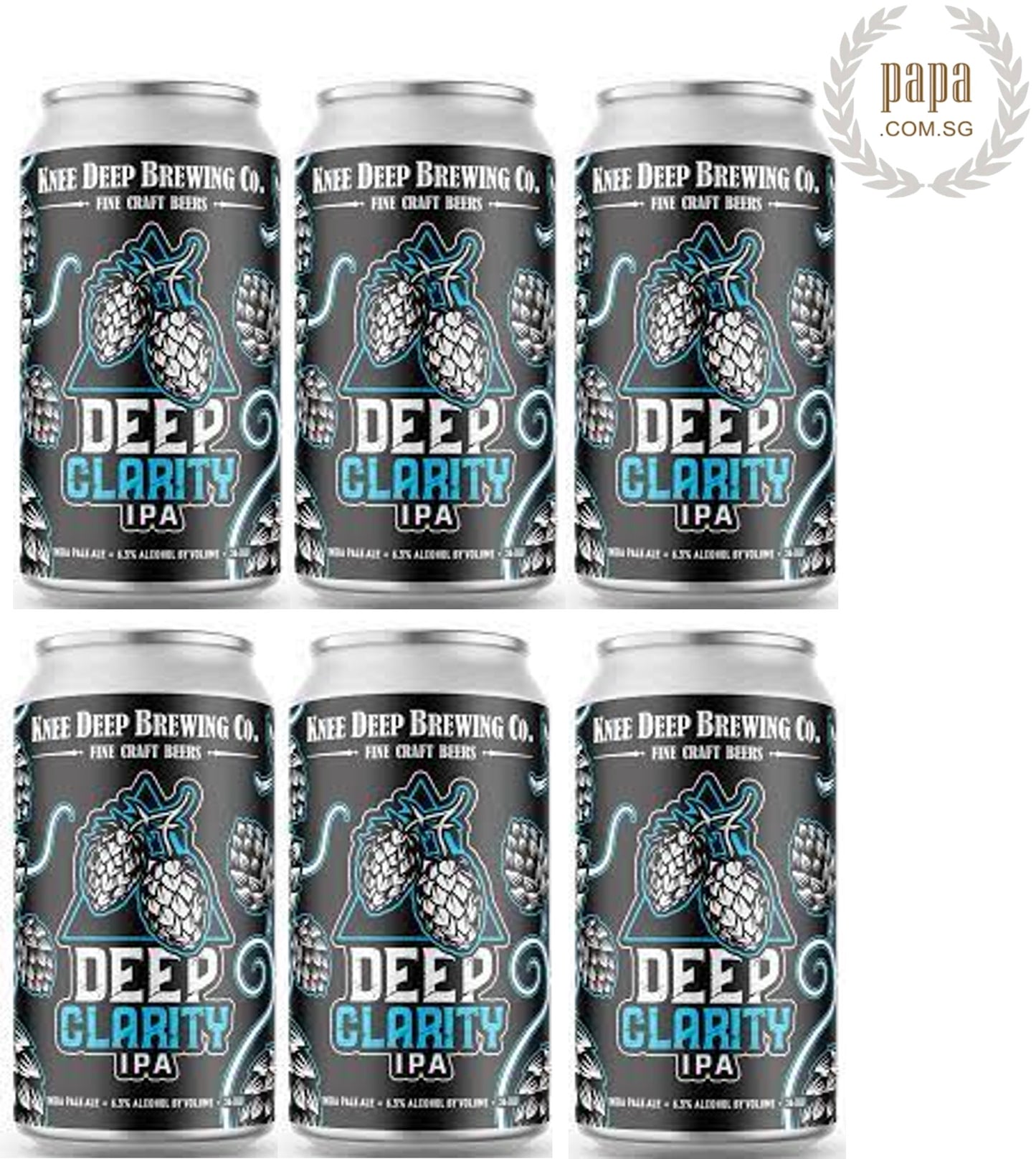 Knee Deep Brewing Co - Deep Clarity - West Coast IPA - 6.5% abv